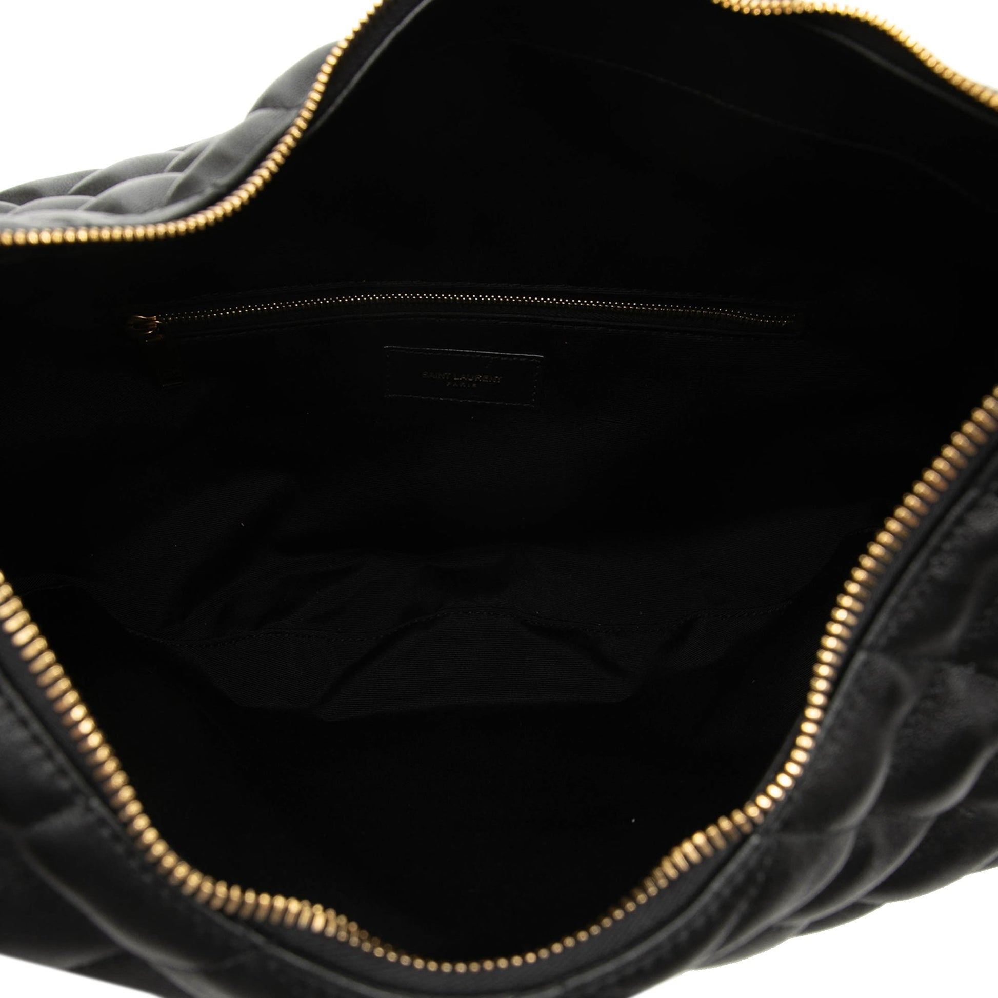 Saint Laurent Quilted Nappa Monogram Icare Hobo