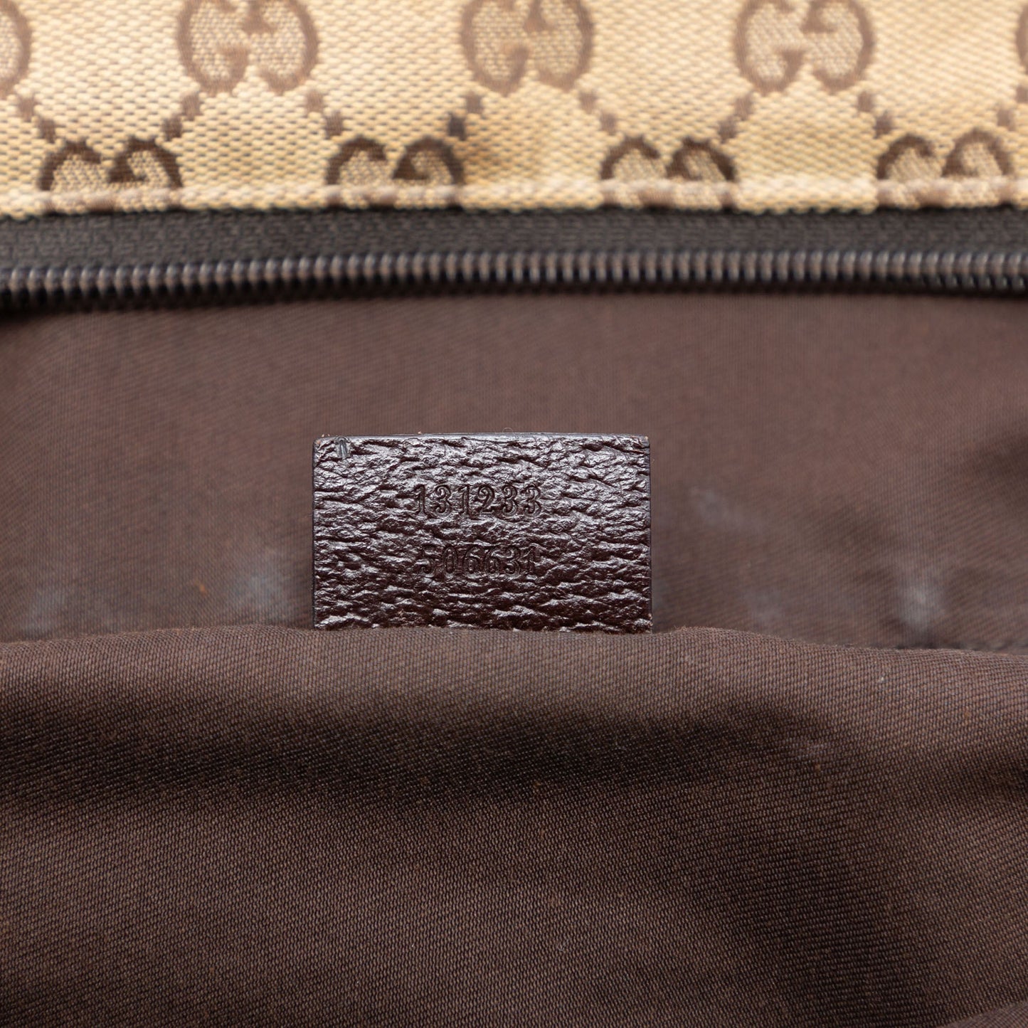 Gucci GG Canvas Web Vertical Tote