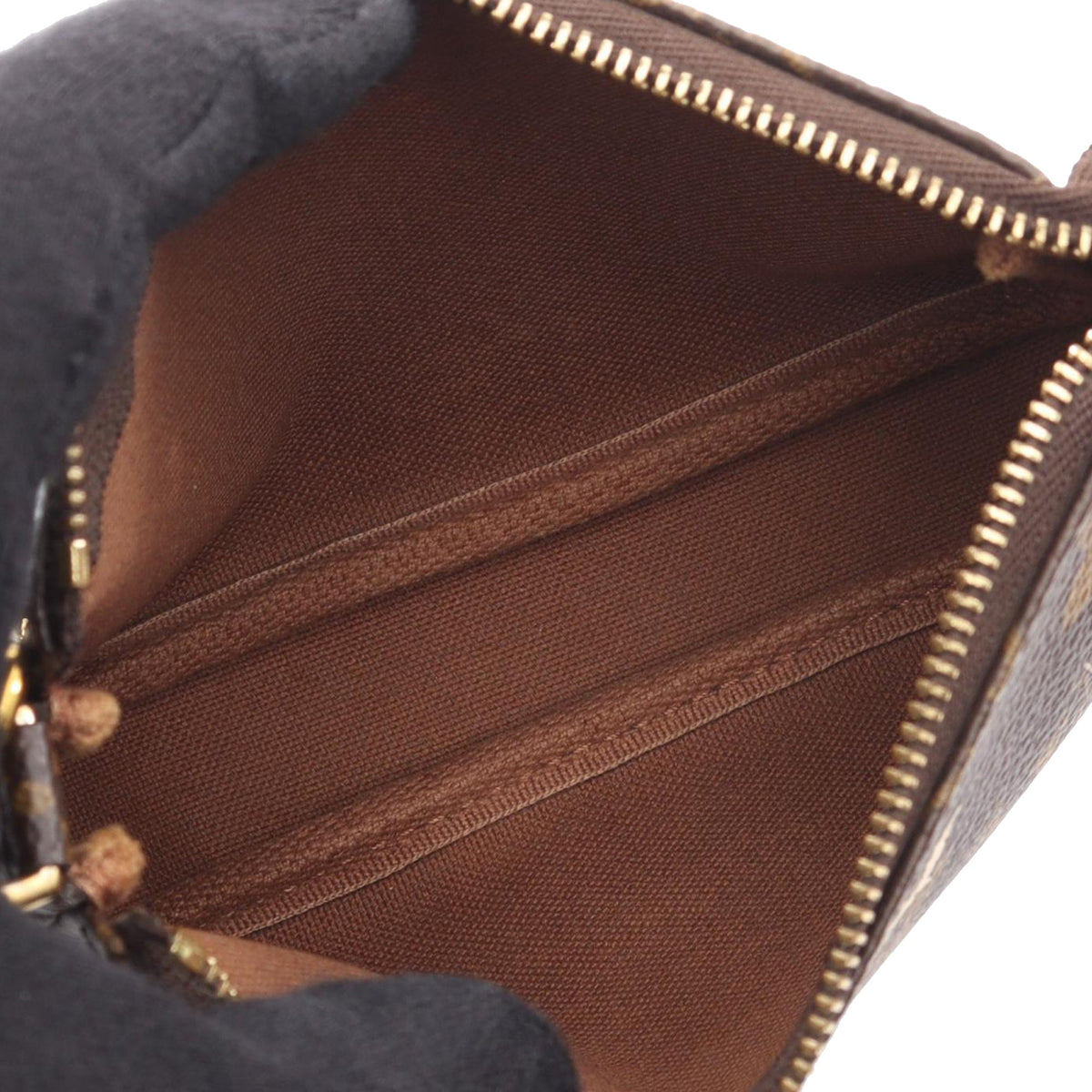 Louis Vuitton Monogram Transatlantic Mini Pochette Accessoires — Brown