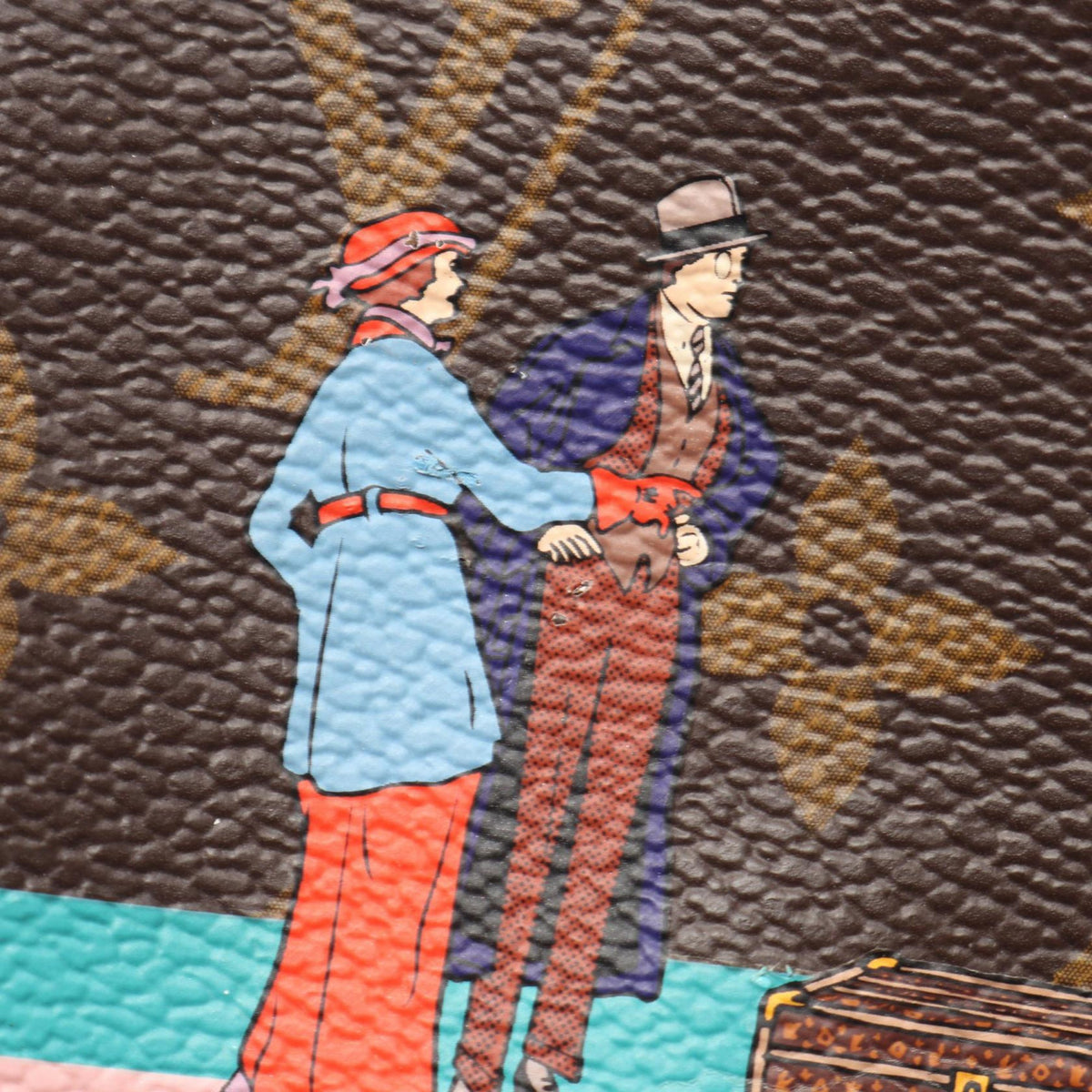 Louis Vuitton Monogram Transatlantic Mini Pochette Accessoires — Brown