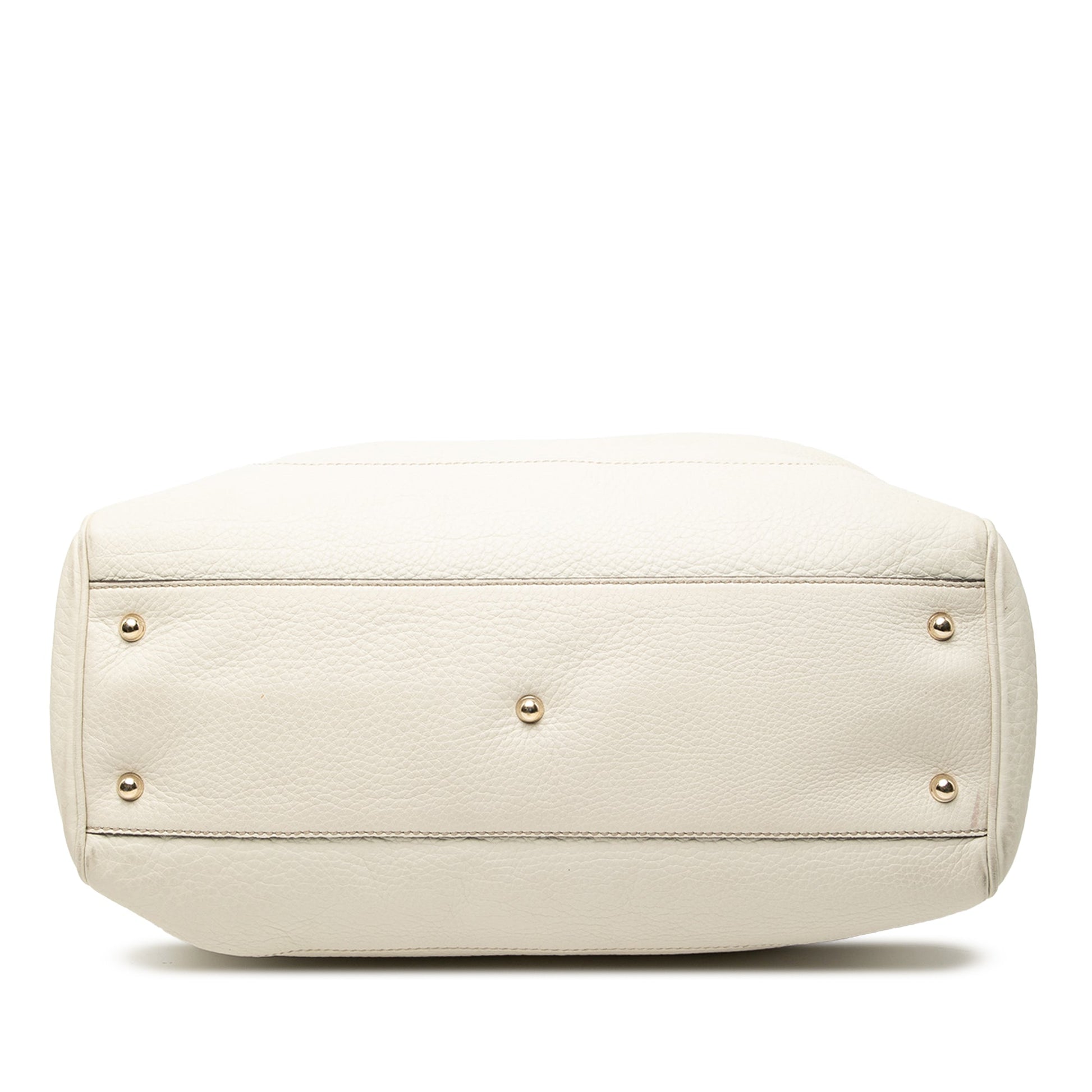 Gucci Medium Leather Bamboo Diana Tote