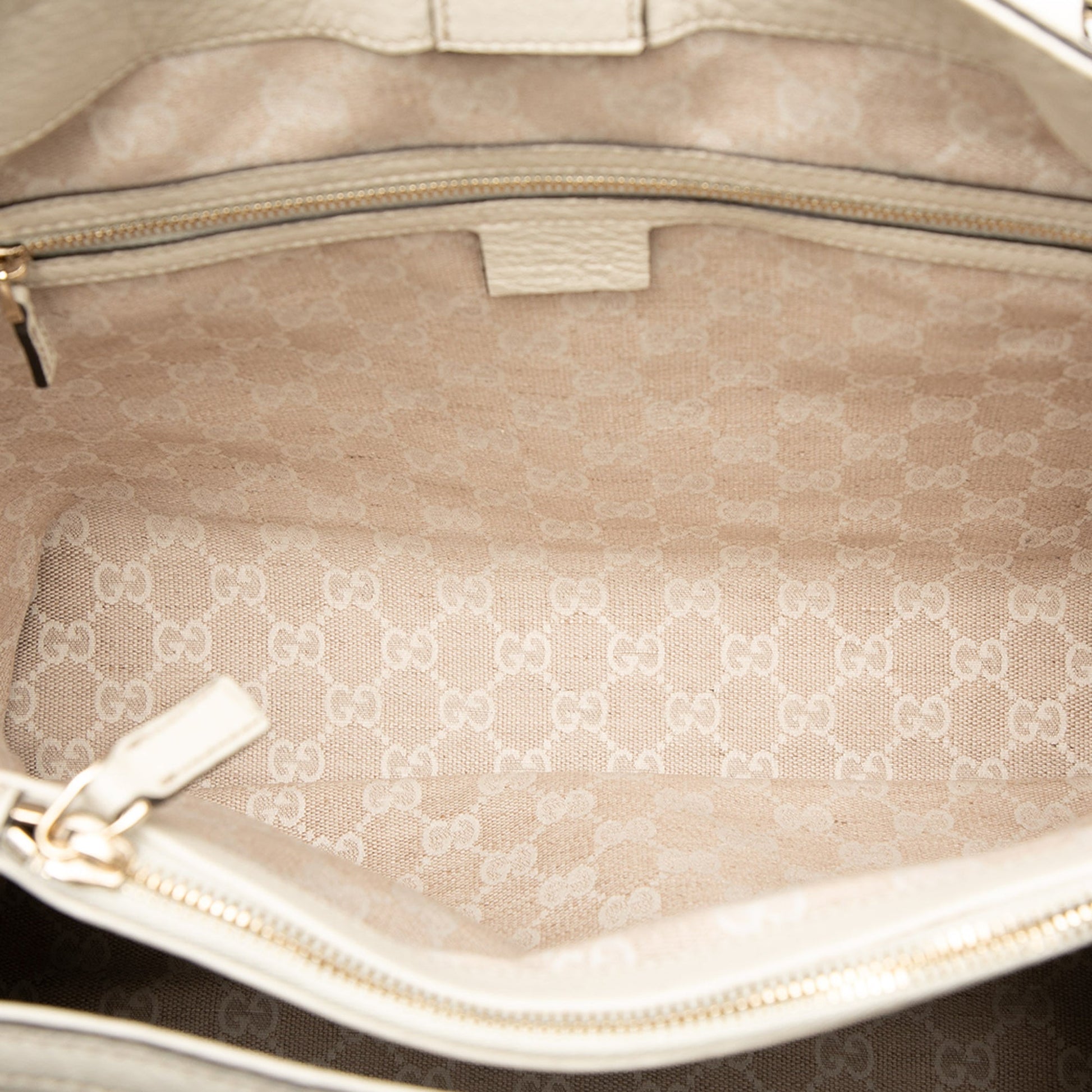 Gucci Medium Leather Bamboo Diana Tote