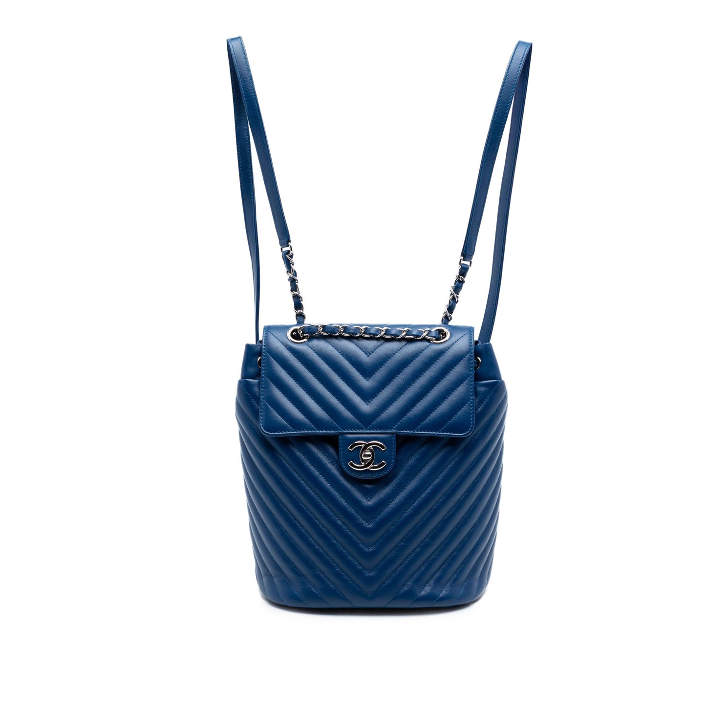 Chanel Small Chevron Calfskin Urban Spirit Backpack