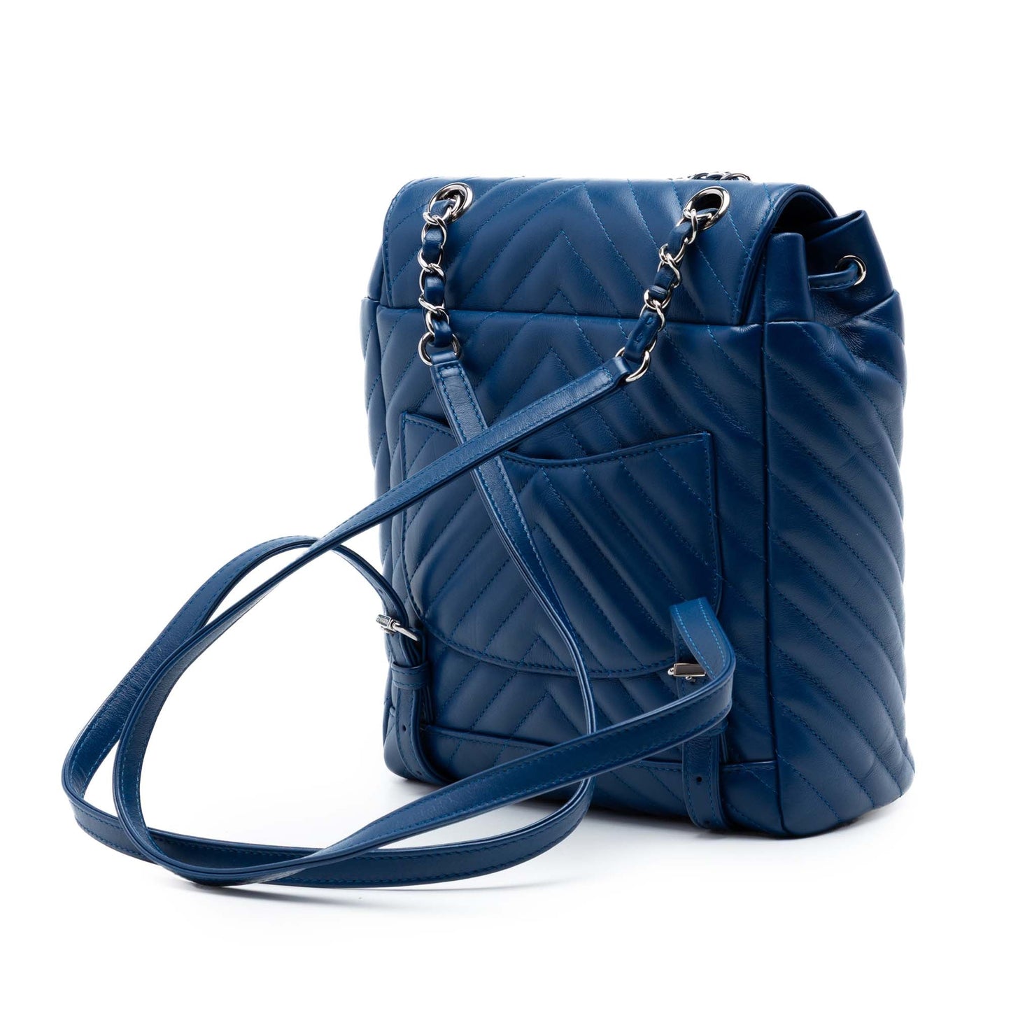 Chanel Small Chevron Calfskin Urban Spirit Backpack