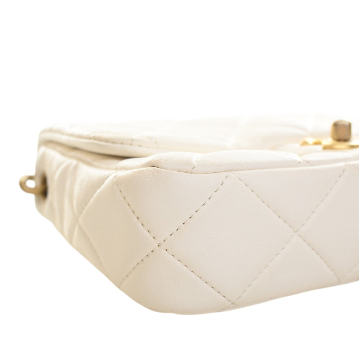 Chanel Small Quilted Lambskin Chain Flap