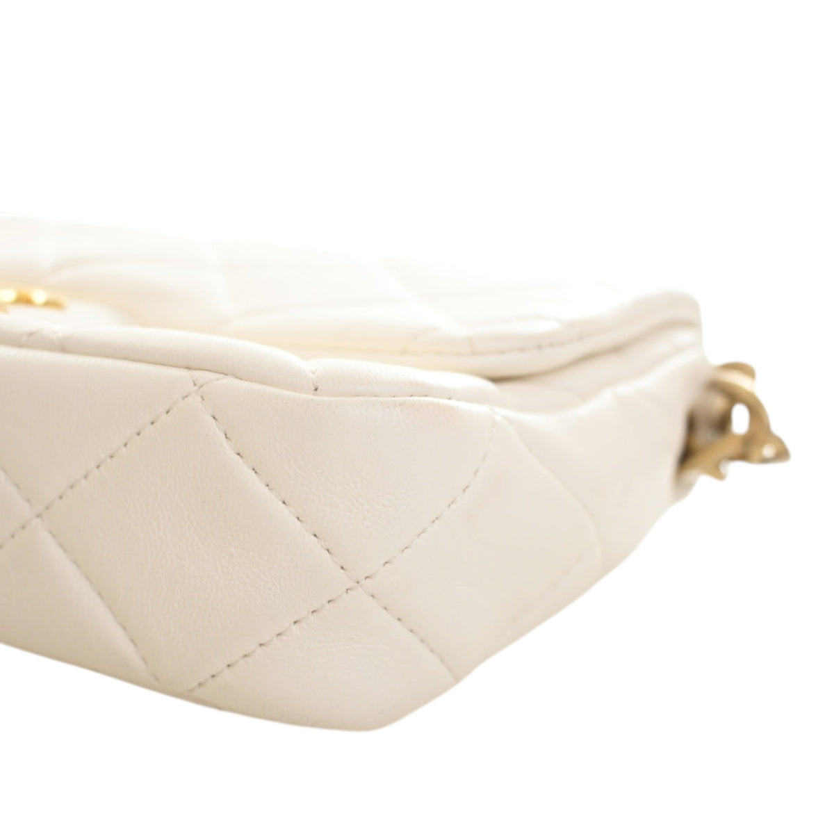 Chanel Small Quilted Lambskin Chain Flap