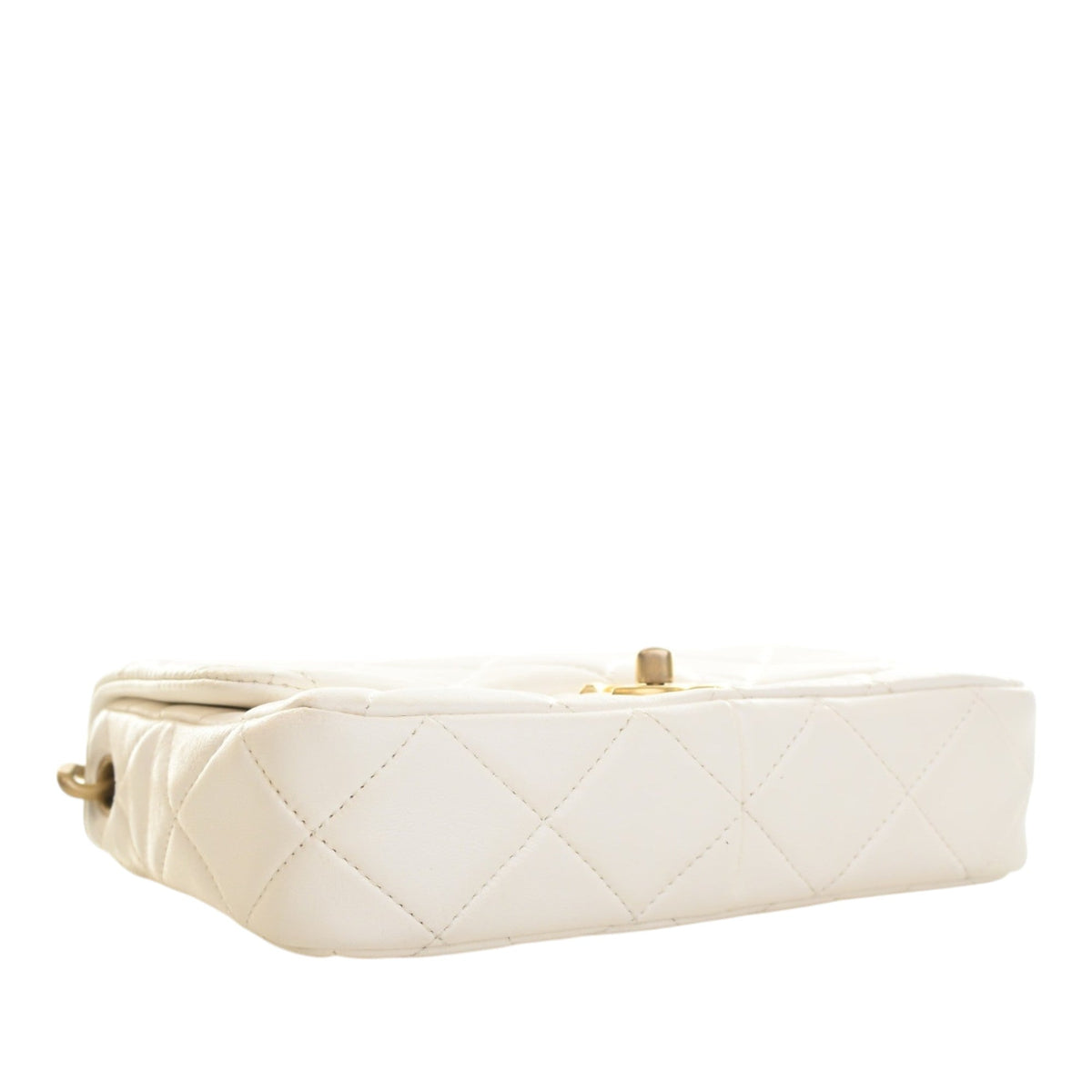 Chanel Small Quilted Lambskin Chain Flap
