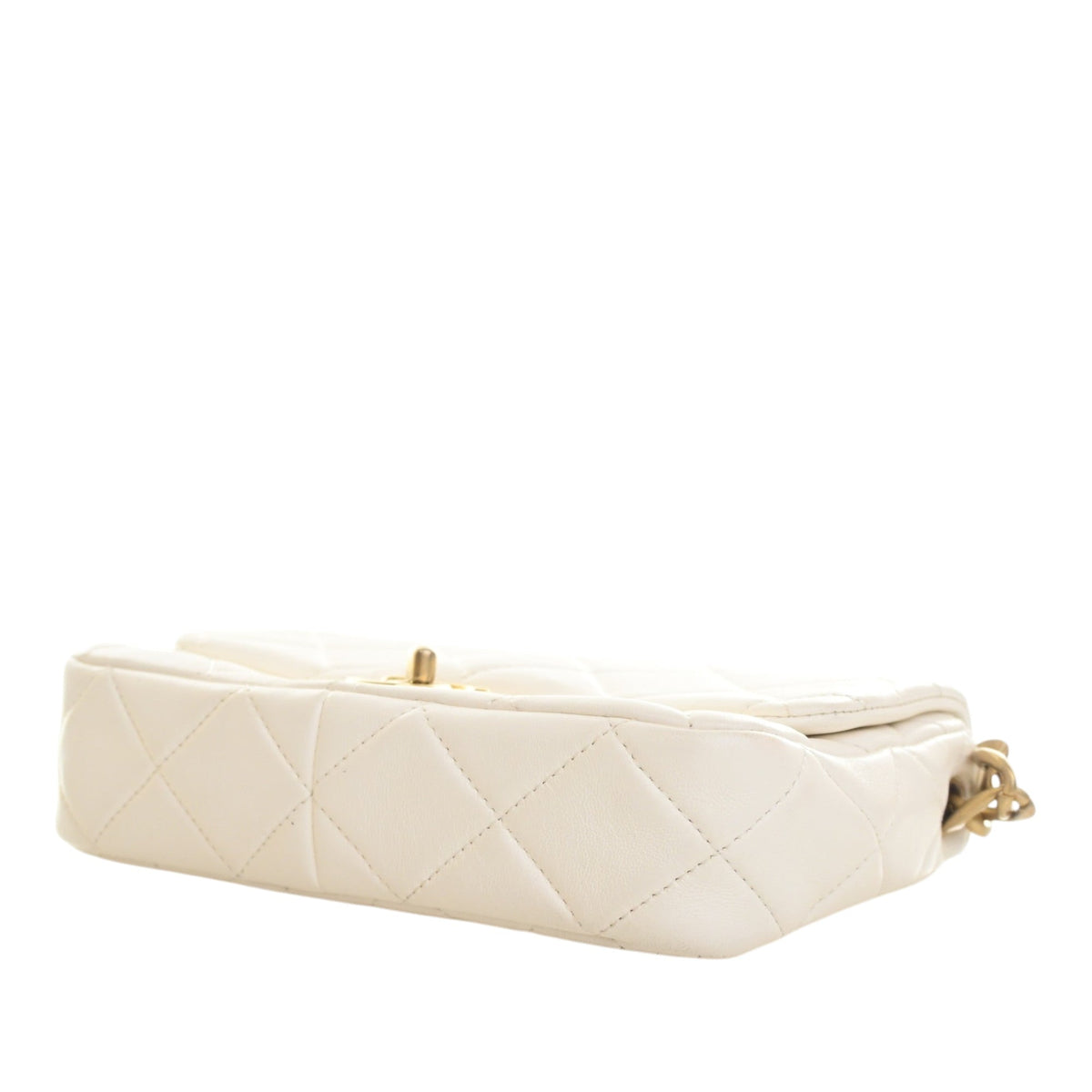 Chanel Small Quilted Lambskin Chain Flap