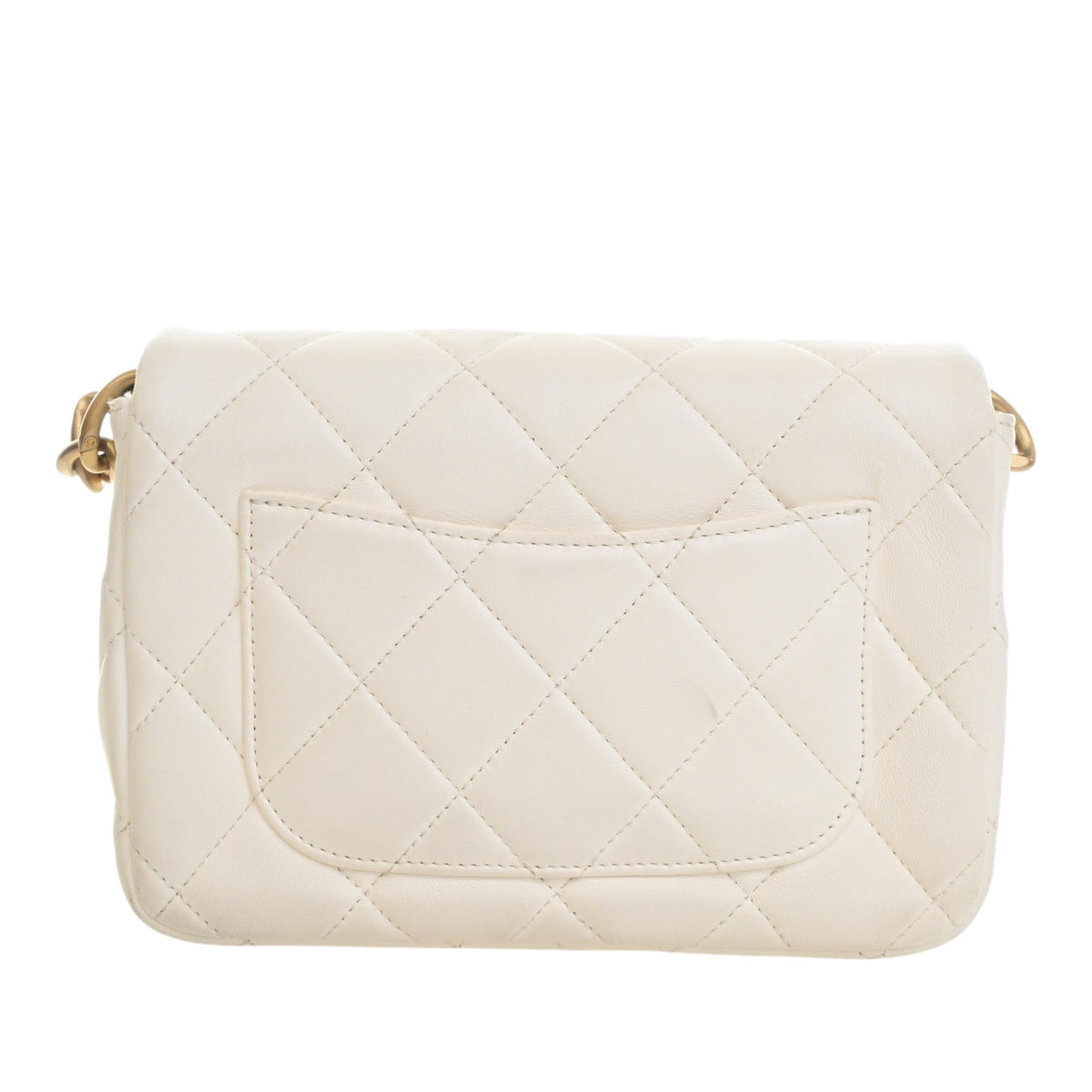 Chanel Small Quilted Lambskin Chain Flap
