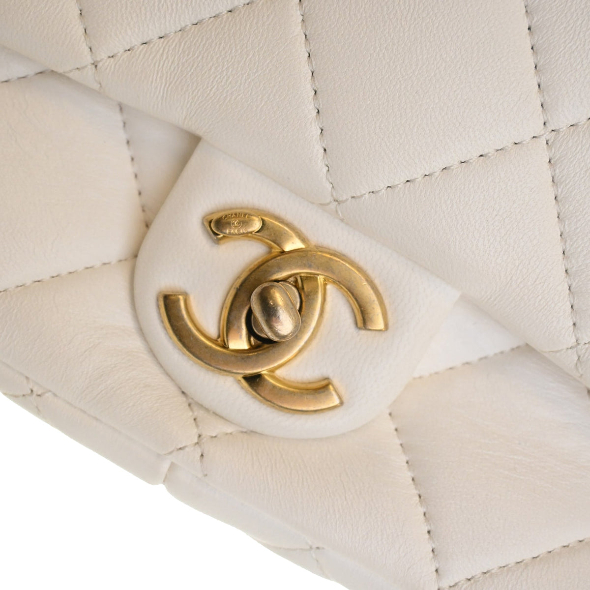 Chanel Small Quilted Lambskin Chain Flap