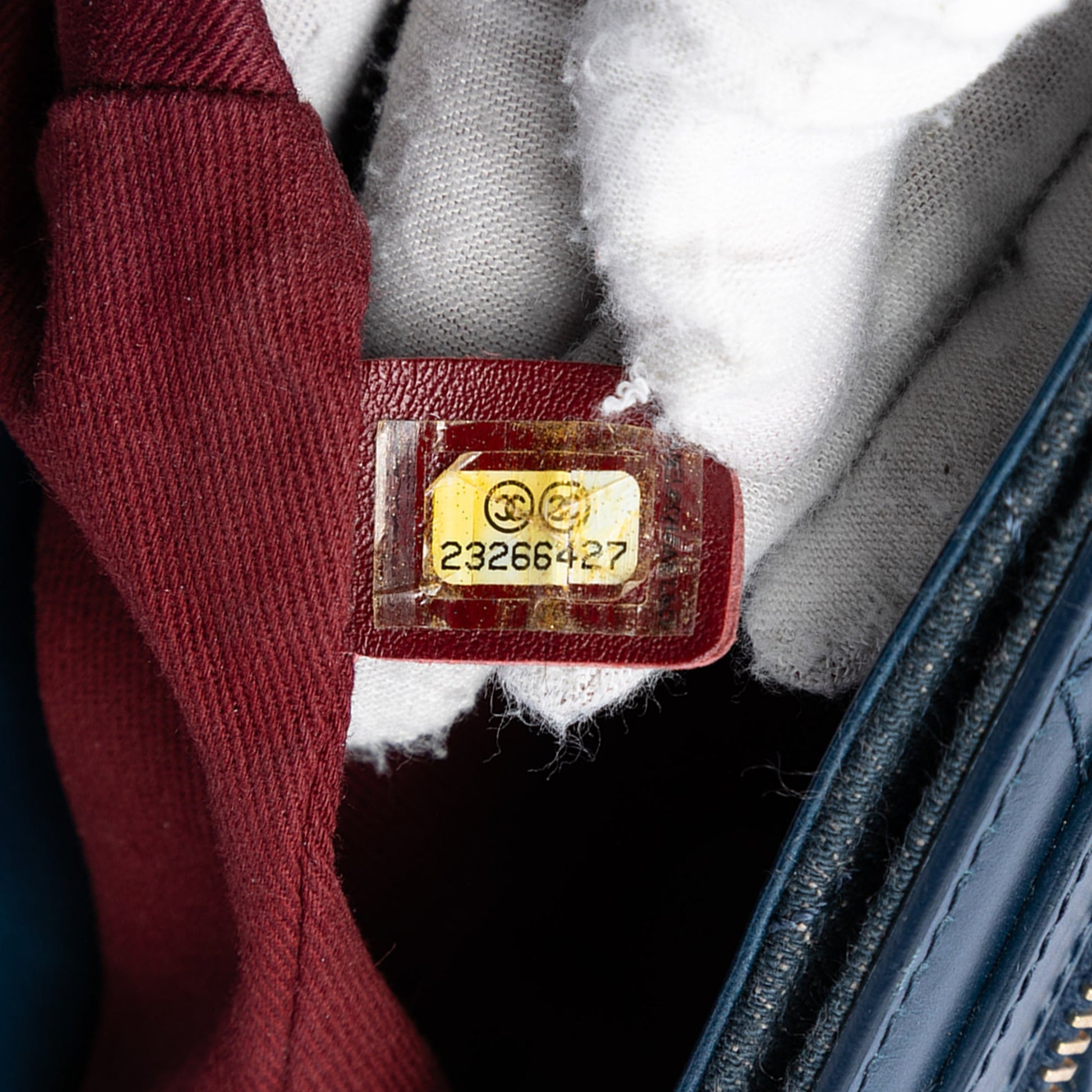CC Quilted Denim and Calfskin Front Pocket Single Flap