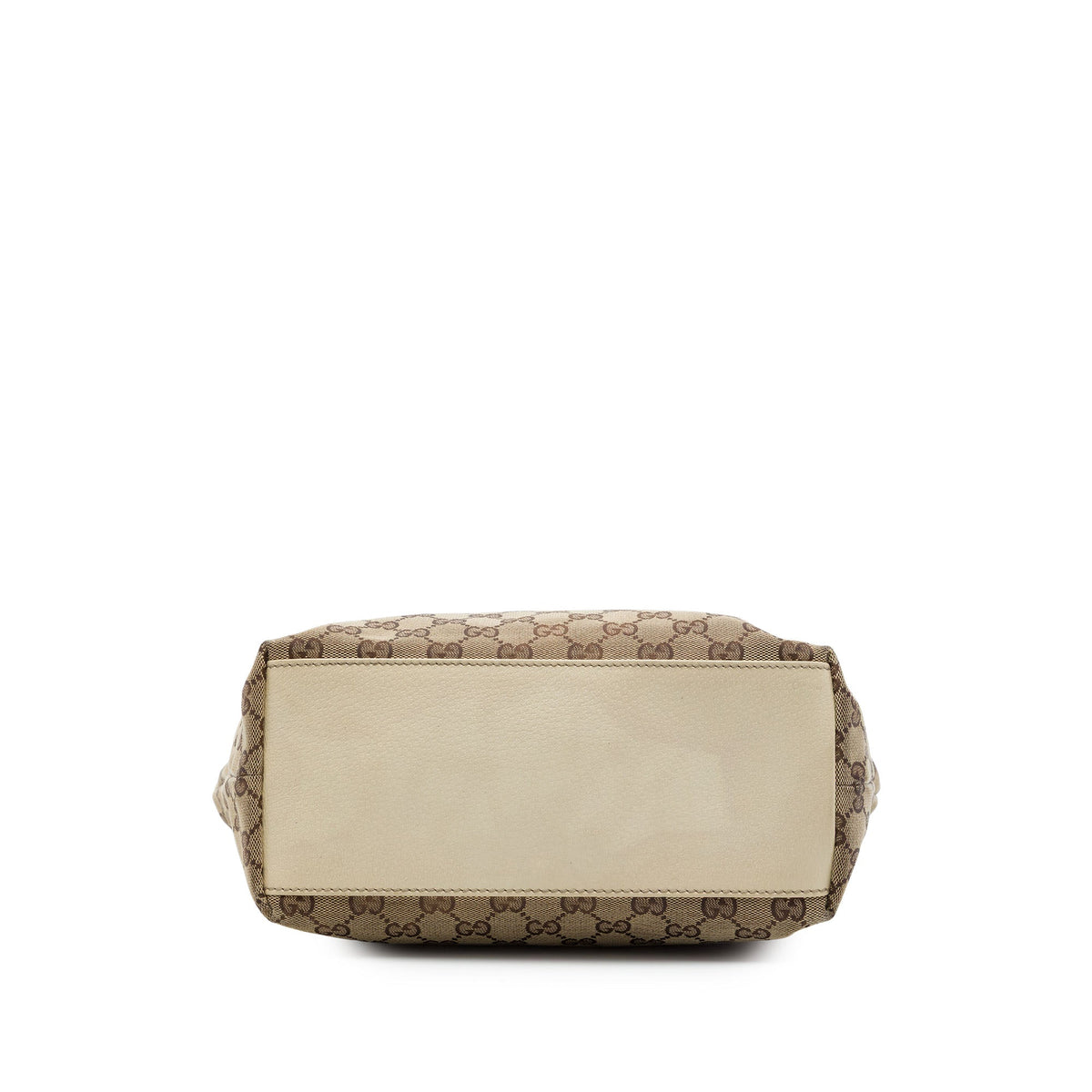 Gucci GG Canvas Charmy Tote — Beige