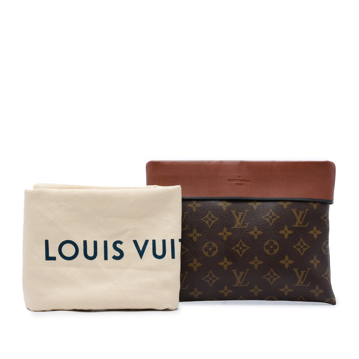 Louis Vuitton Monogram Pochette Tuileries — Brown