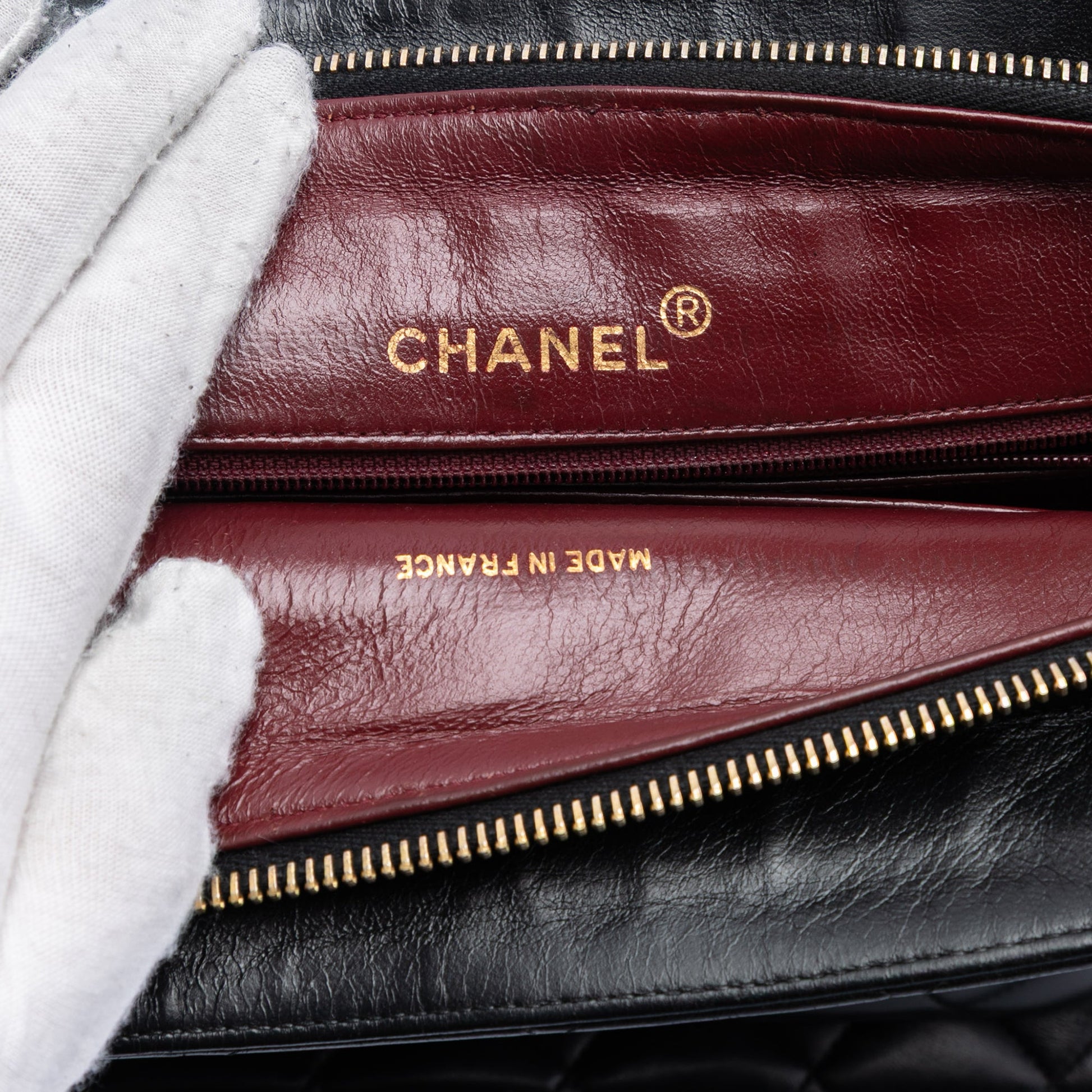 Chanel CC Quilted Lambskin Front Pocket Crossbody