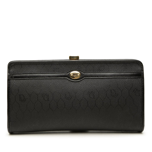 Dior Honeycomb Coated Canvas Clutch