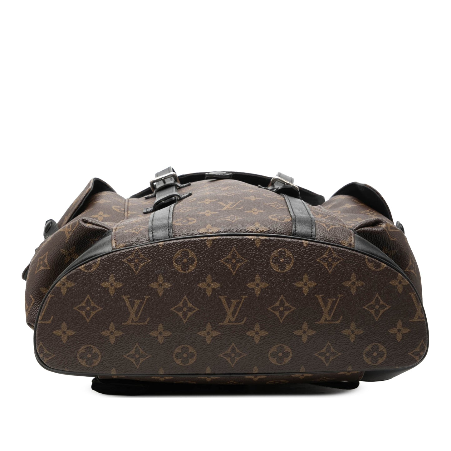 Louis Vuitton Monogram Macassar Christopher Backpack MM