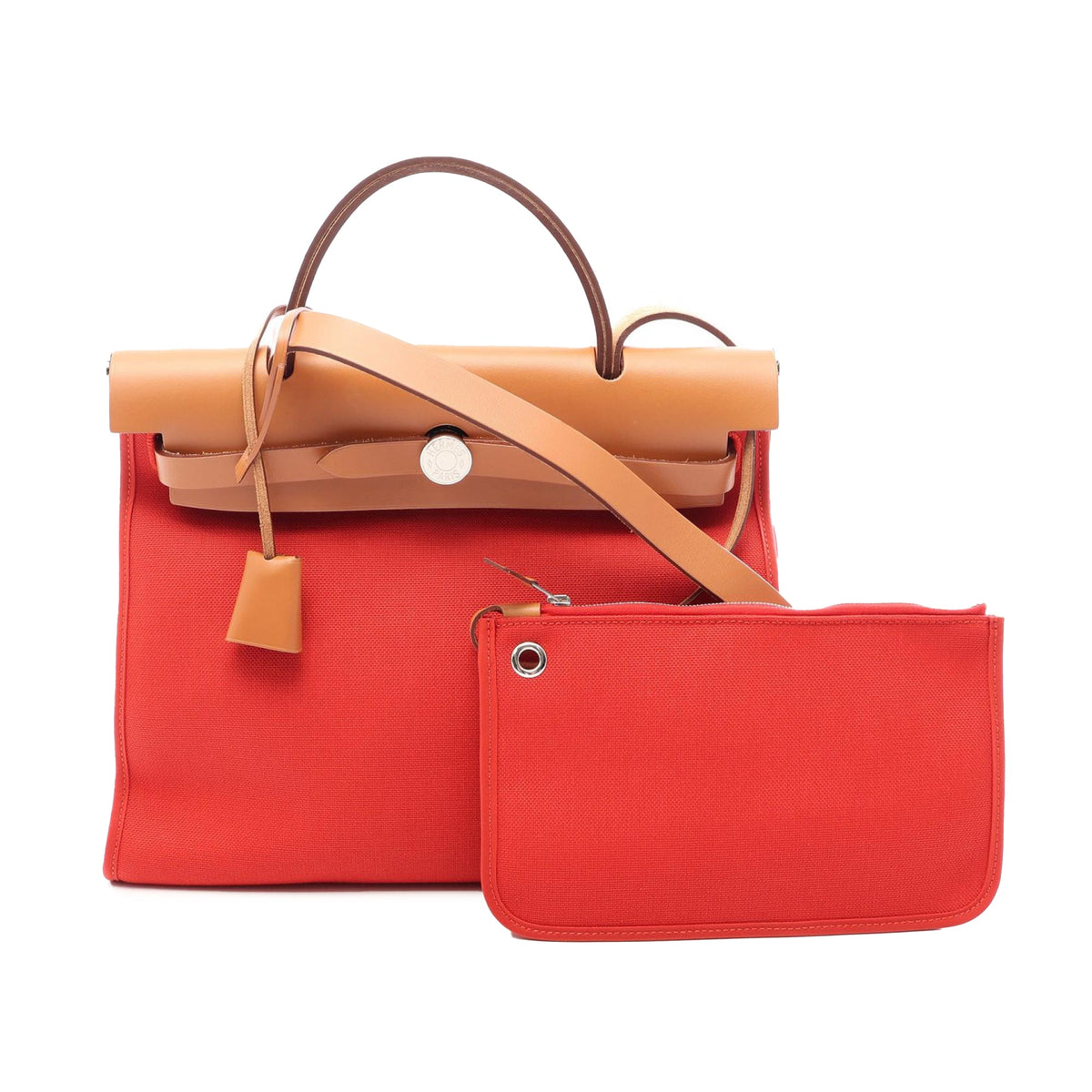 Hermès Toile Herbag Zip 31