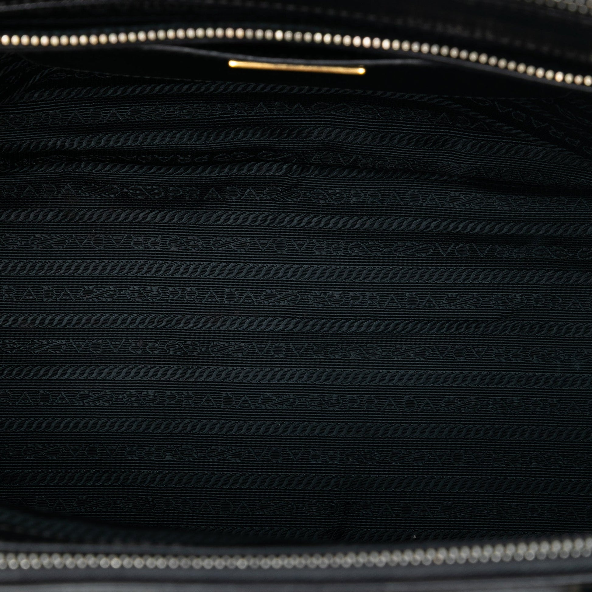 Prada Medium Saffiano Lux Galleria Double Zip Satchel