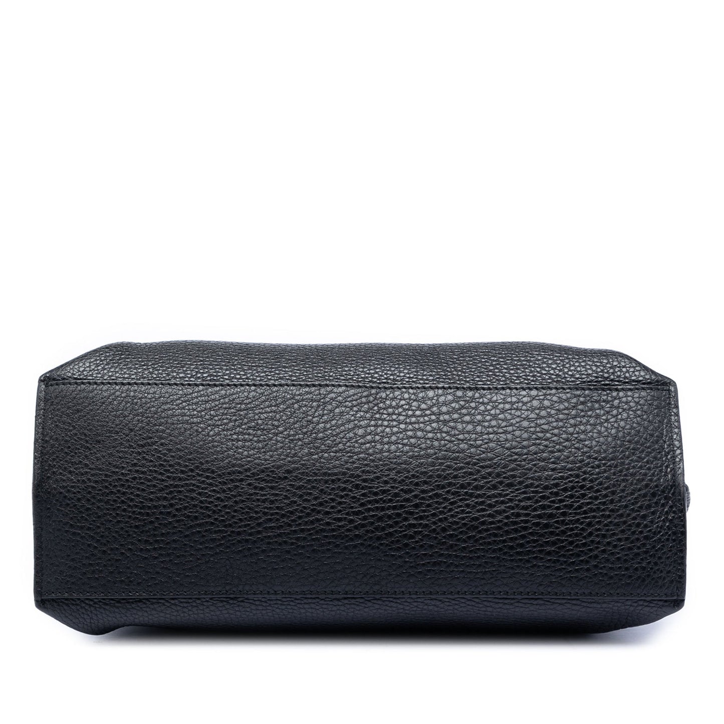 Medium Leather Bamboo Daily Satchel