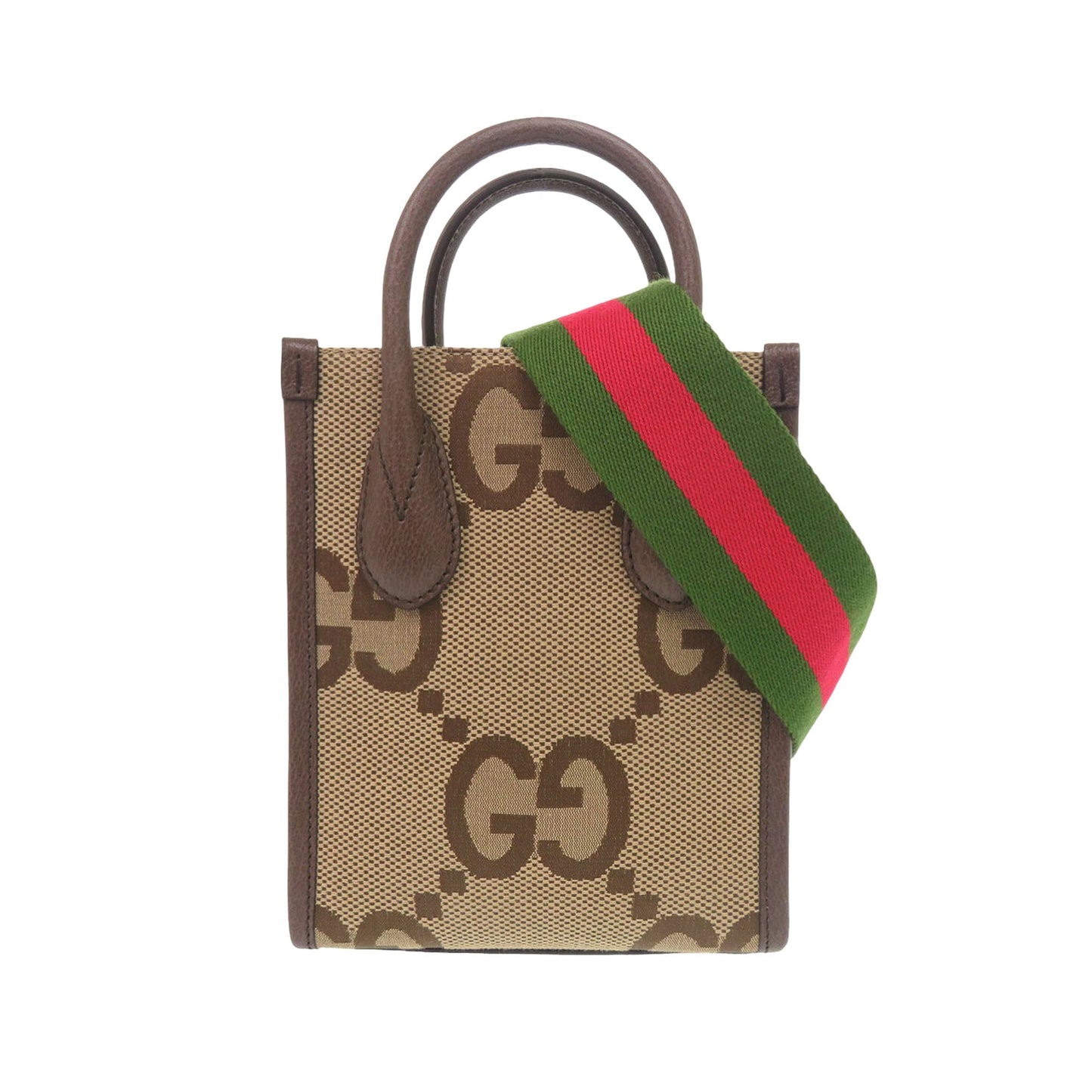 Gucci Mini Jumbo GG Canvas Web Satchel