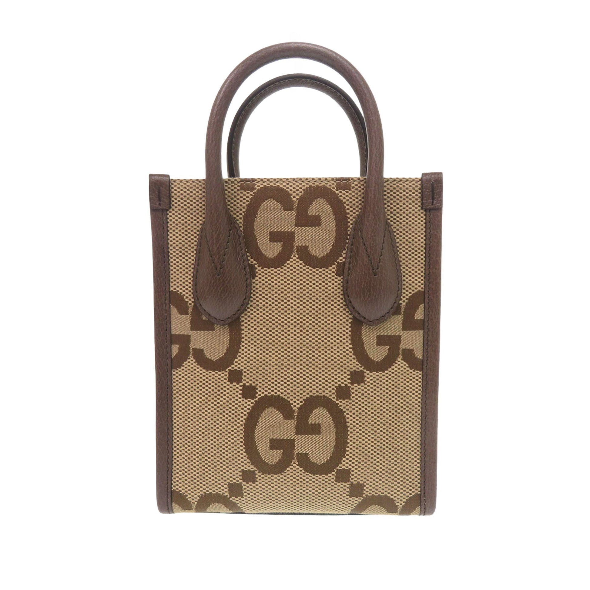 Gucci Mini Jumbo GG Canvas Web Satchel