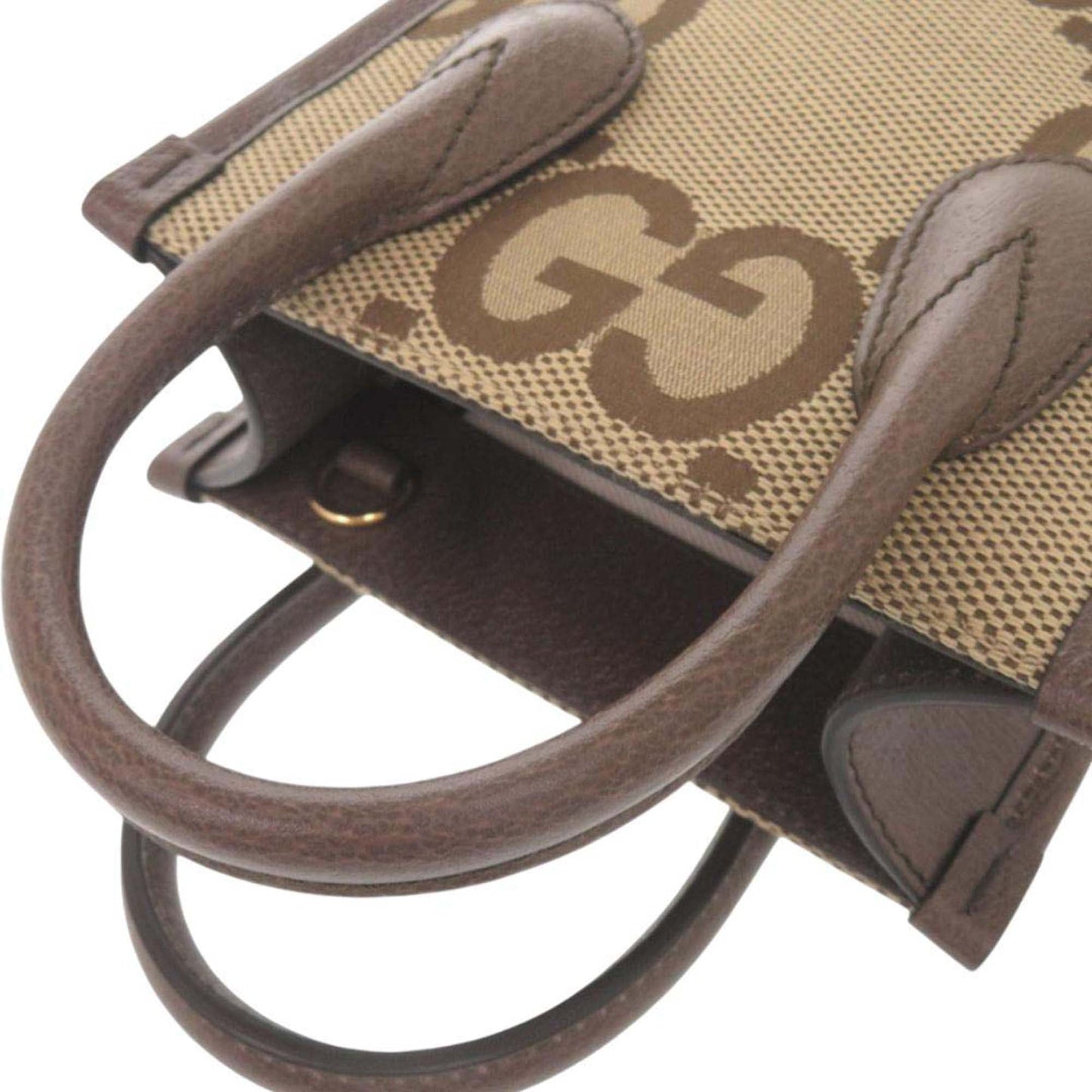 Gucci Mini Jumbo GG Canvas Web Satchel
