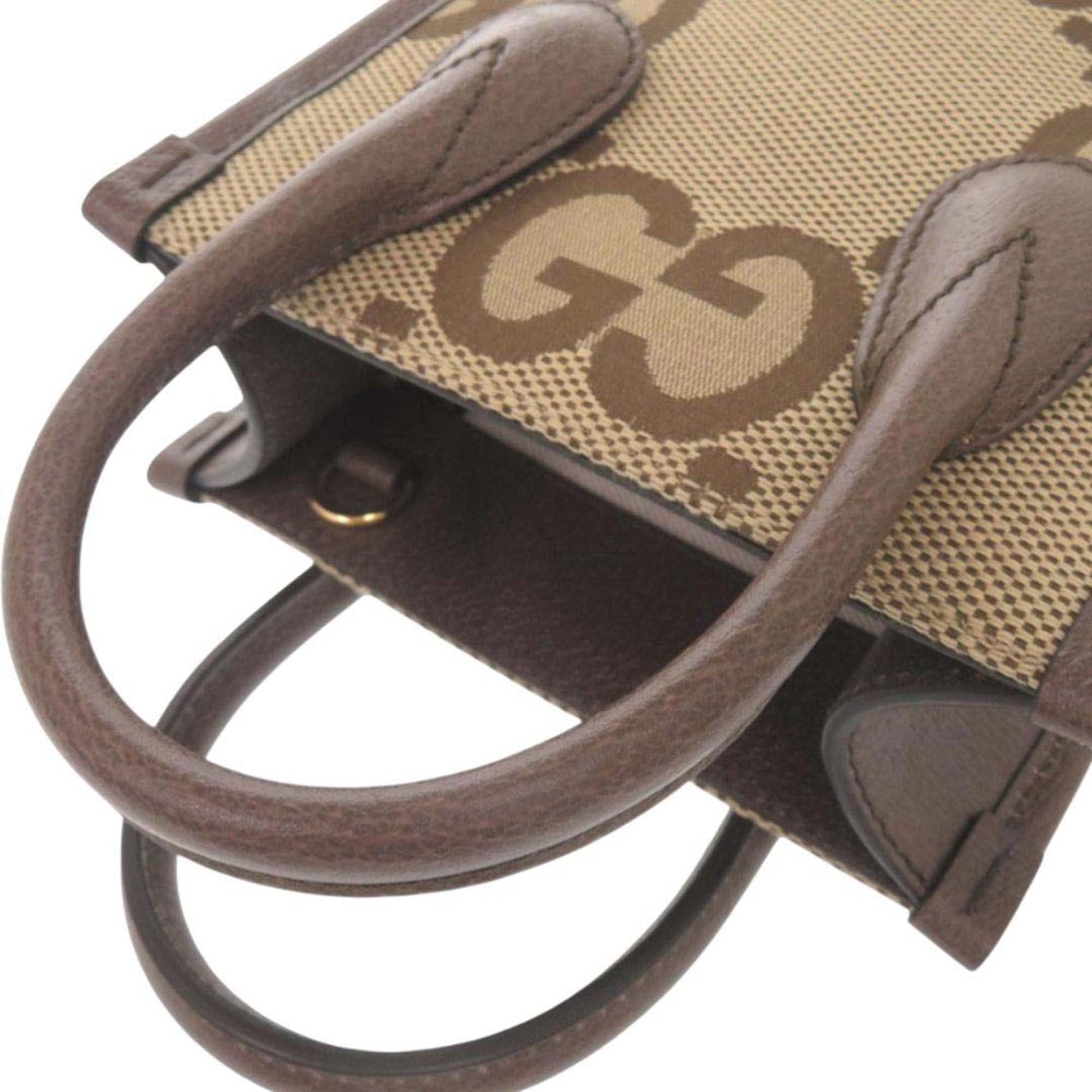 Gucci Mini Jumbo GG Canvas Web Satchel