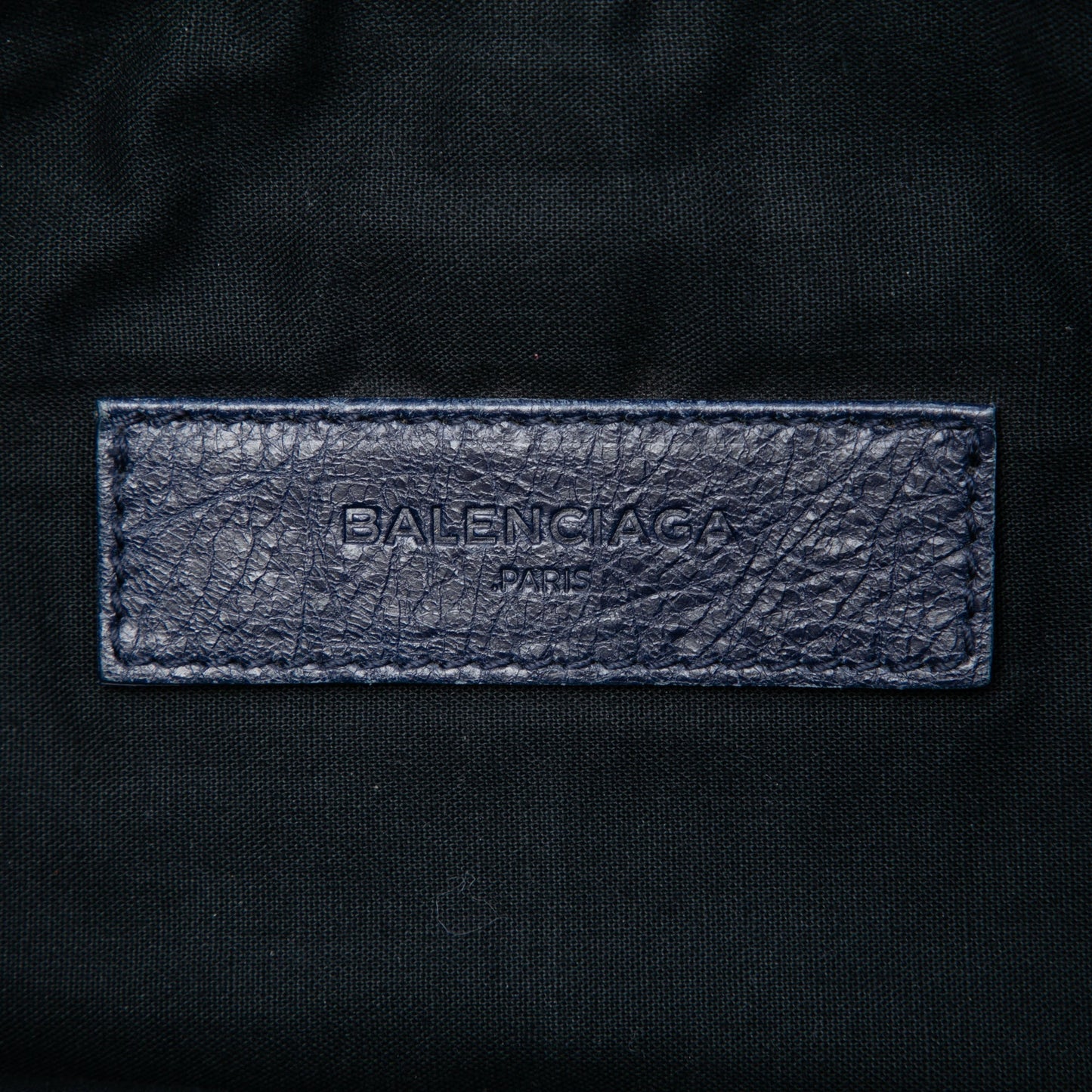 Balenciaga Lambskin Motocross Classic Clip M Clutch