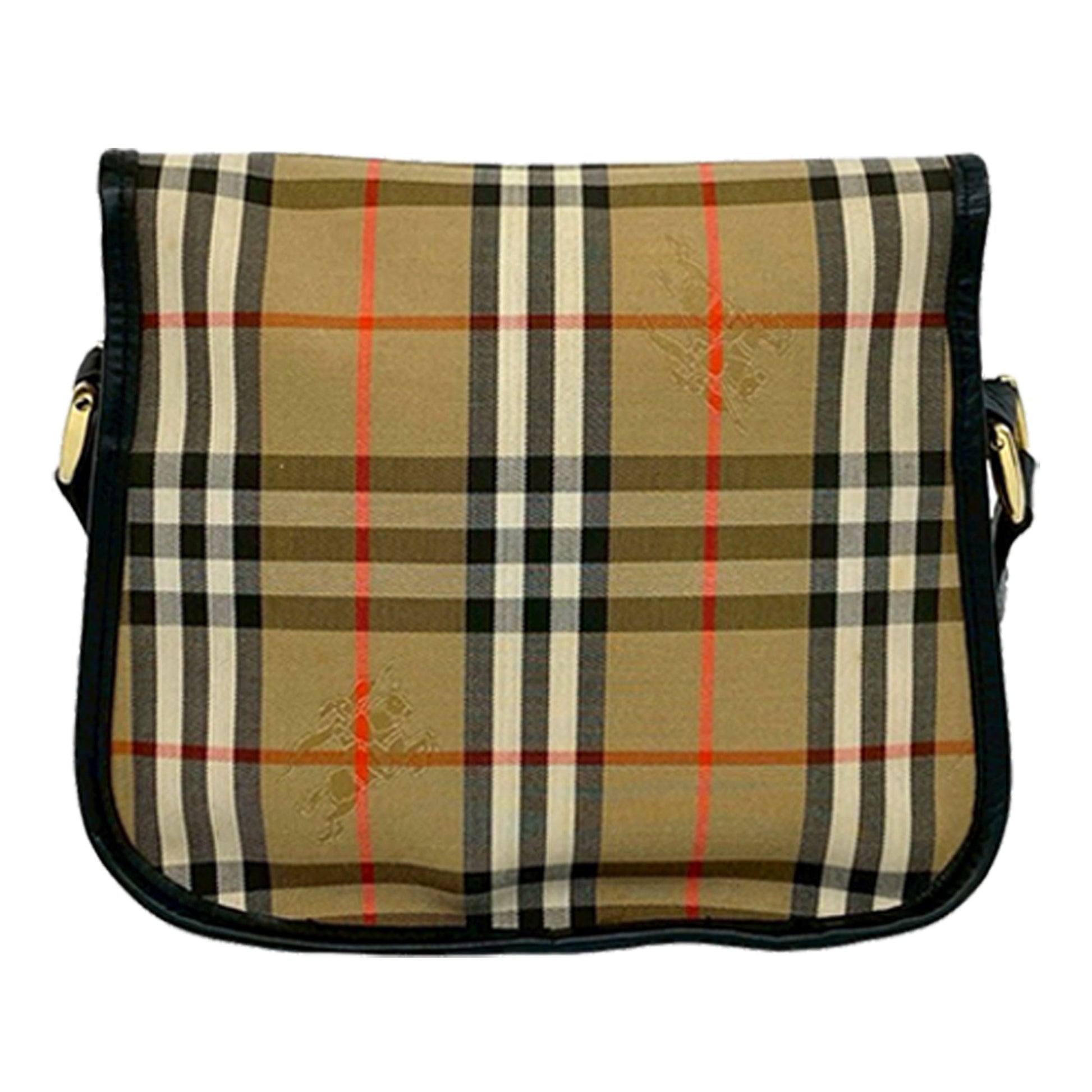 Burberry Haymarket Check Canvas Crossbody