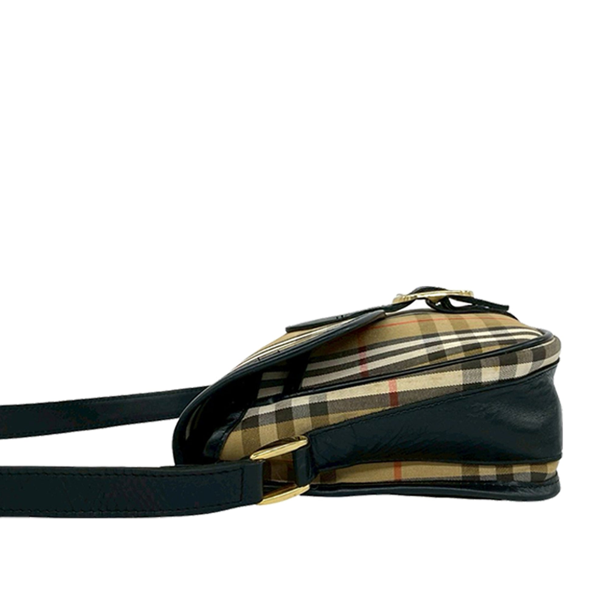 Burberry Haymarket Check Canvas Crossbody