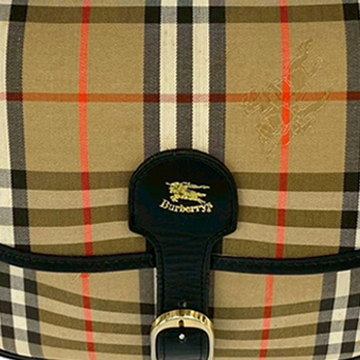 Burberry Haymarket Check Canvas Crossbody