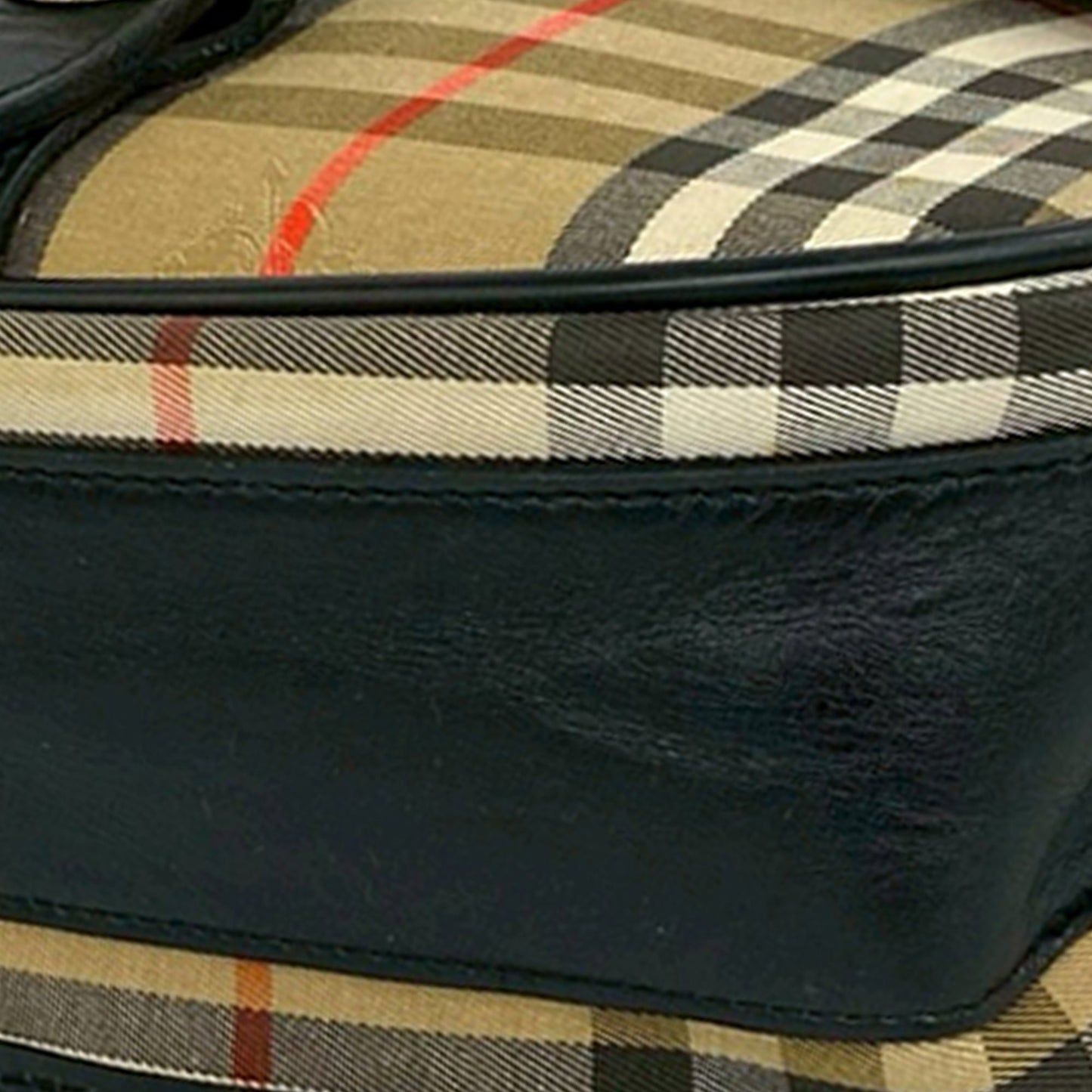 Burberry Haymarket Check Canvas Crossbody