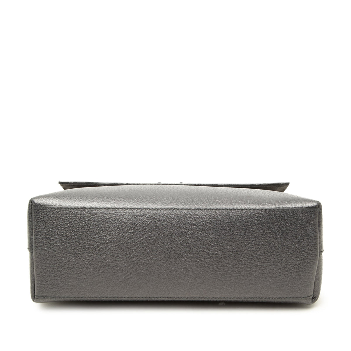 Gucci Leather Bamboo Handbag — Black
