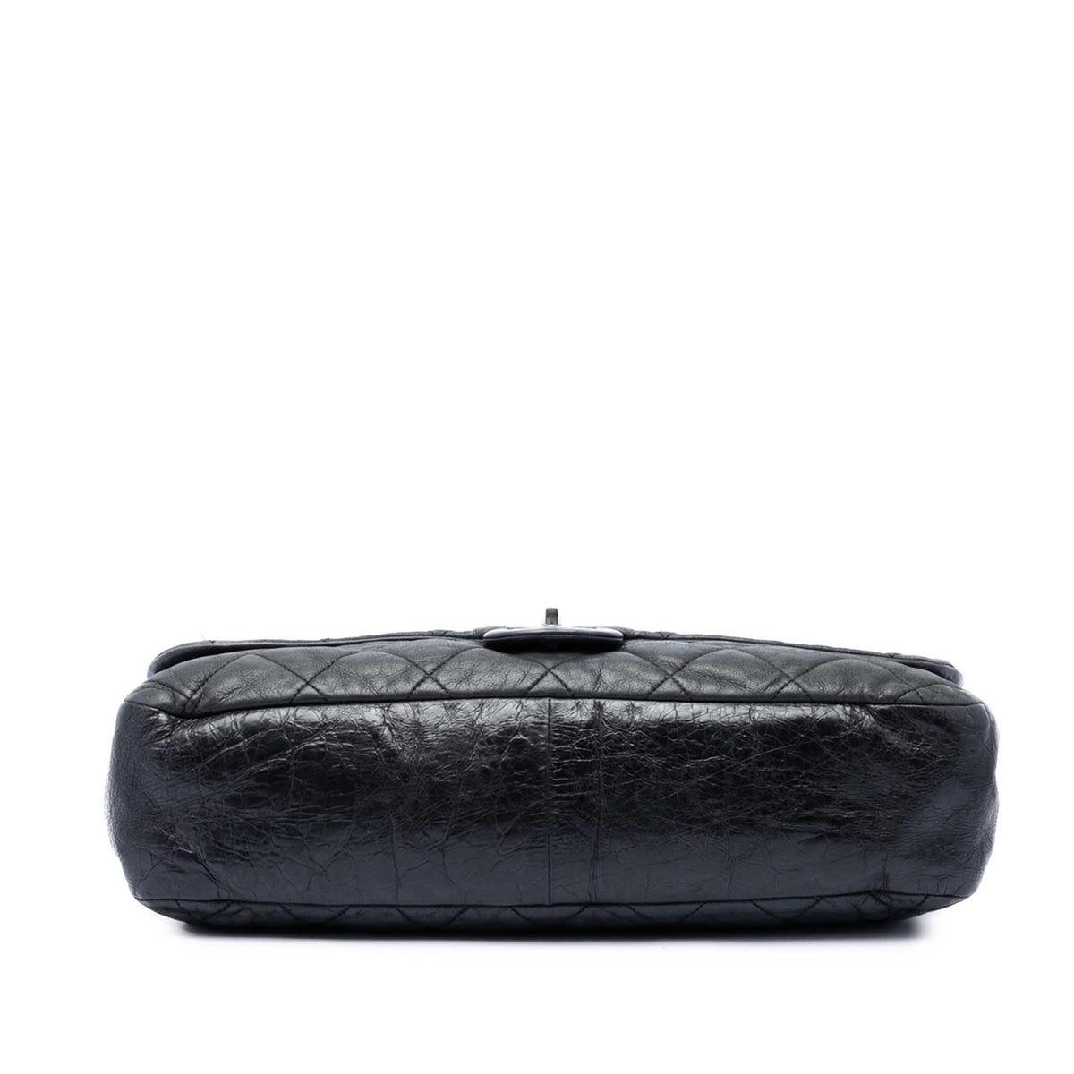 Chanel Jumbo Iridescent Calfskin In The Mix Flap — Black