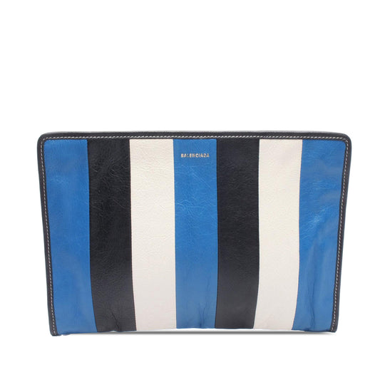 Balenciaga Lambskin Bazar Clutch