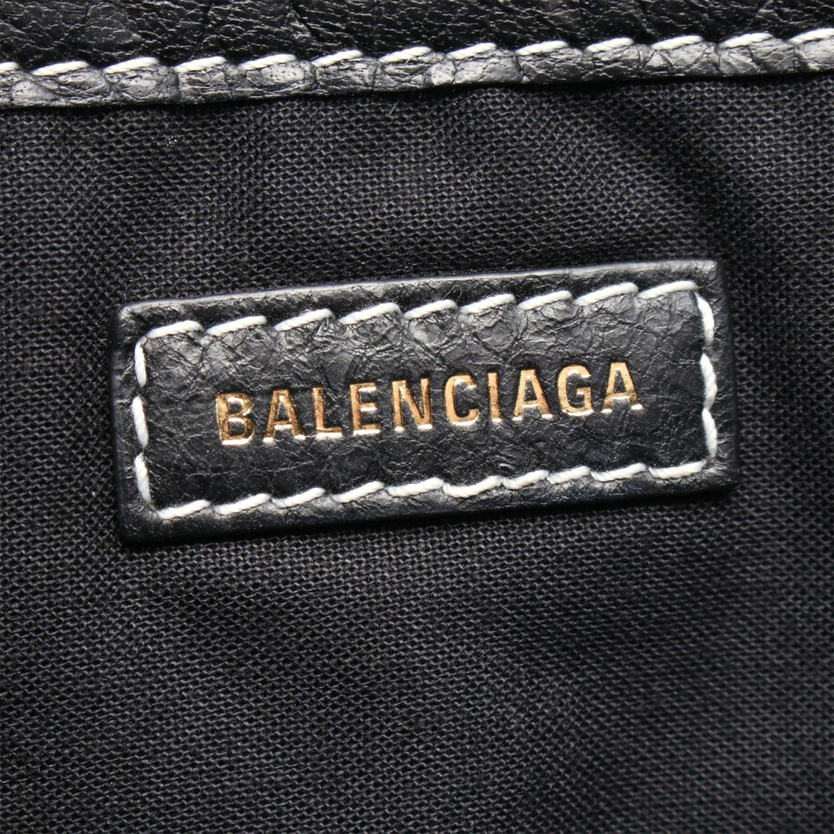 Balenciaga Lambskin Bazar Clutch