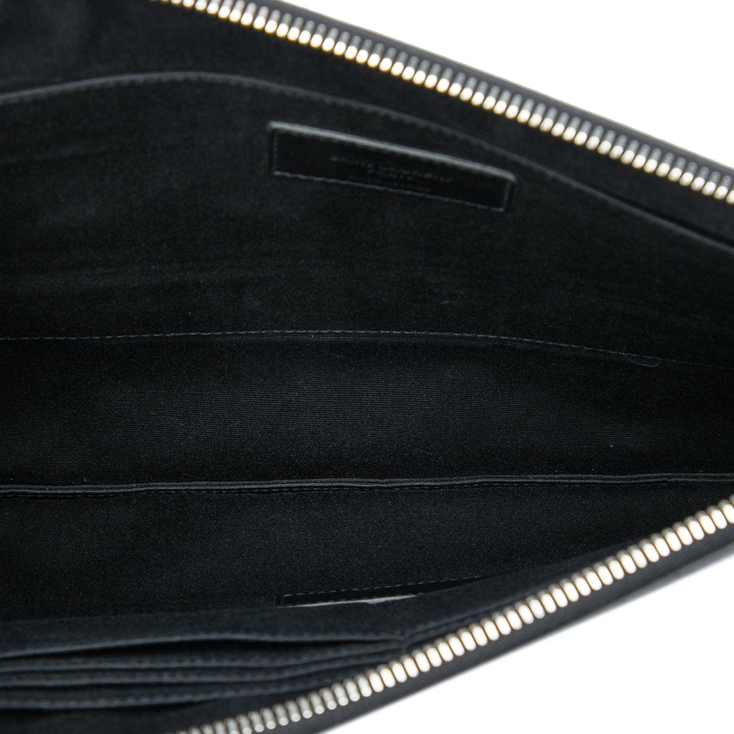 Saint Laurent Studded Leather Clutch