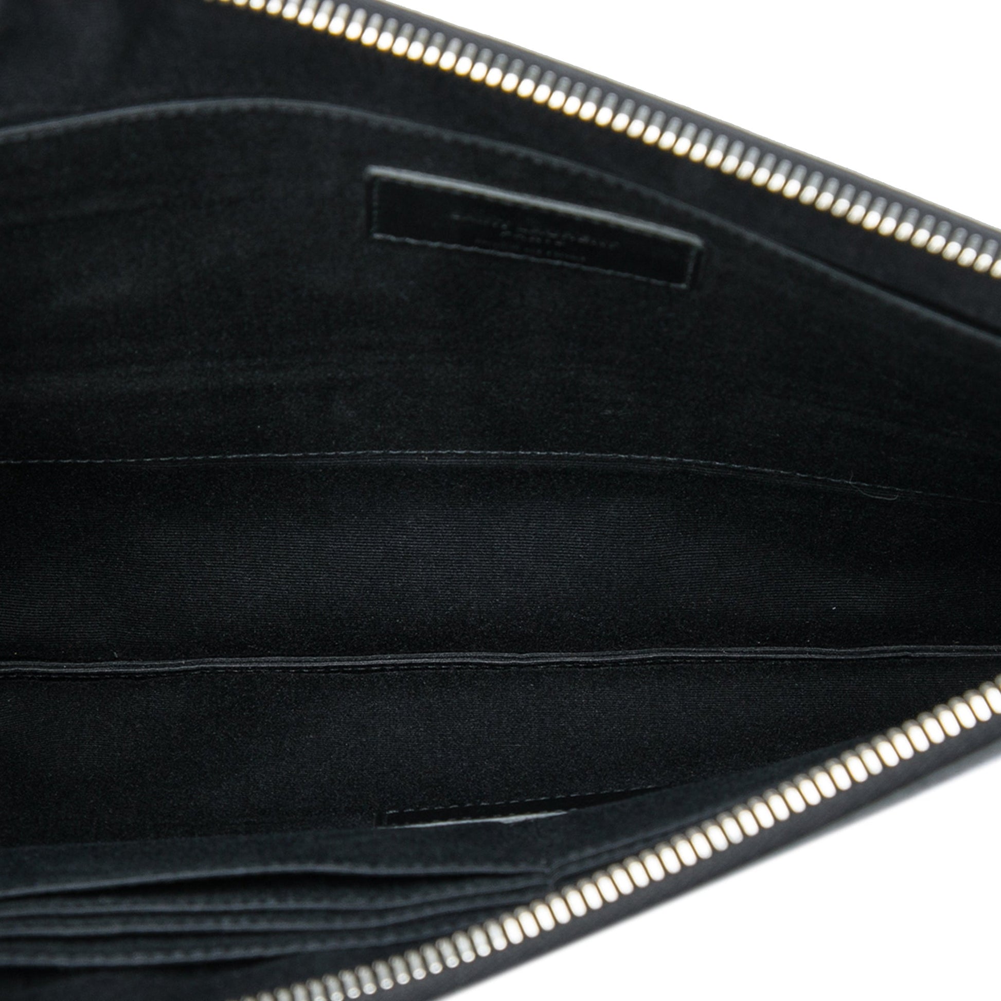 Saint Laurent Studded Leather Clutch