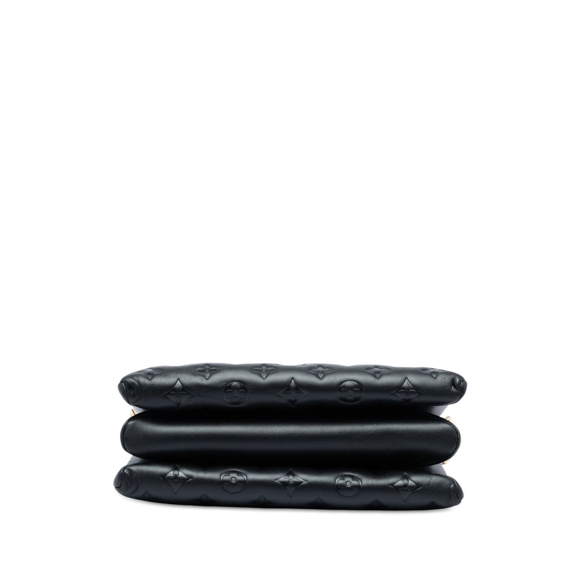 Louis Vuitton Monogram Embossed Puffy Lambskin Coussin PM