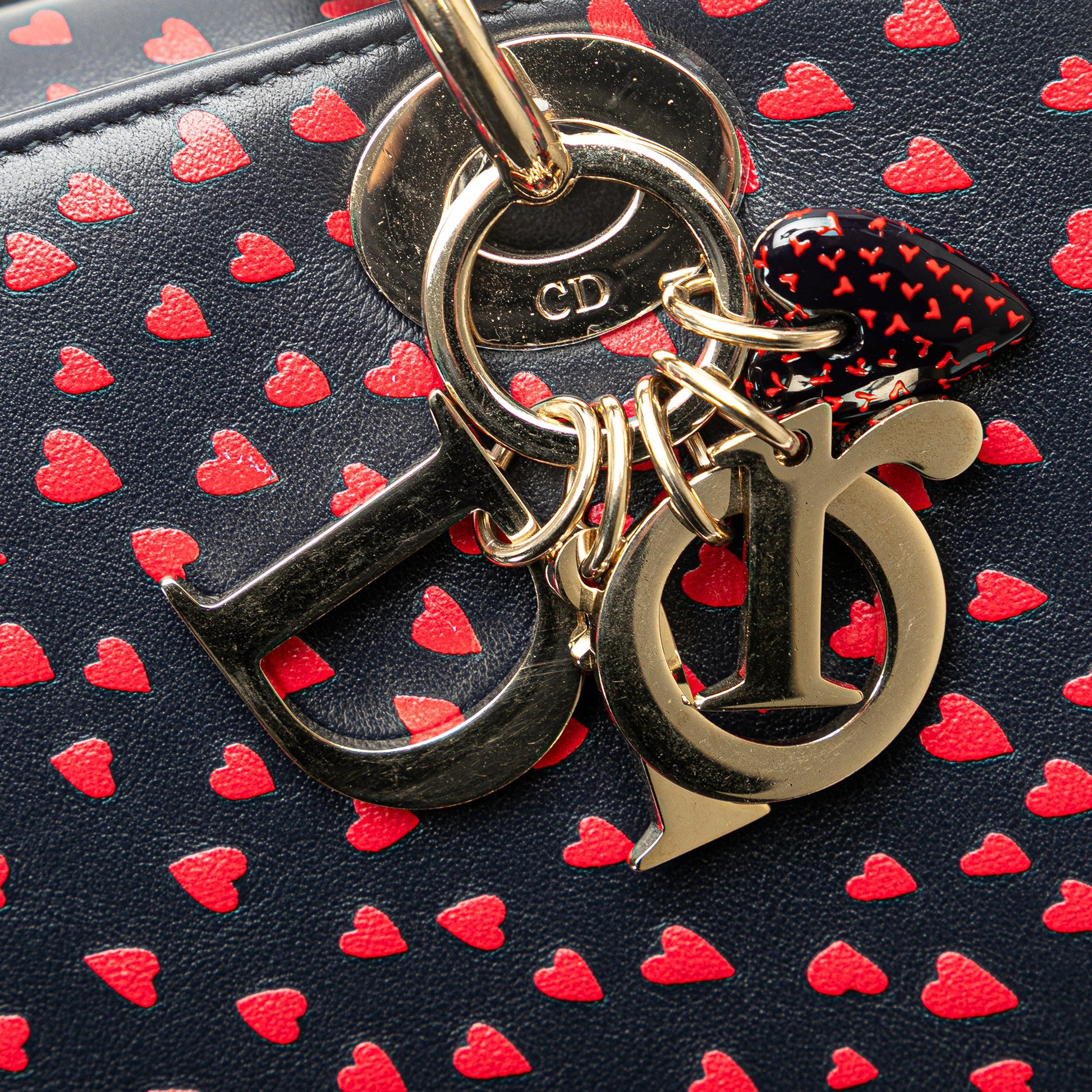 Dior Medium Calfskin I Love Paris Lady Dior