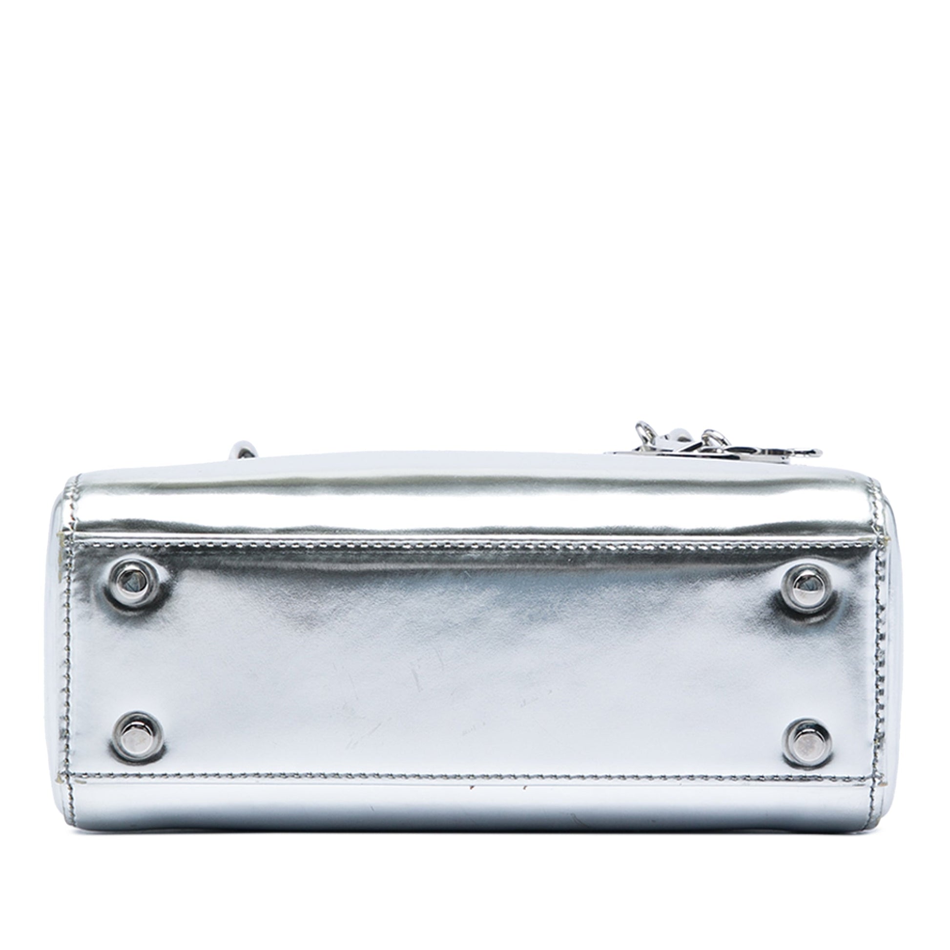 Dior Mini Metallic Patent Lady Dior