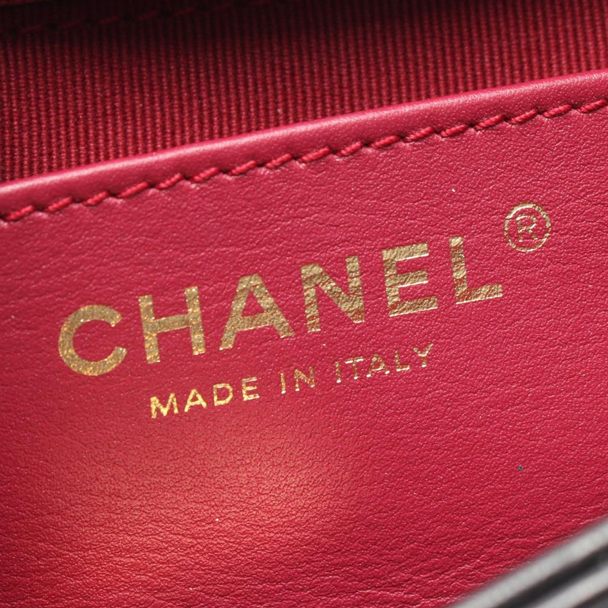 Chanel Small CC Quilted Lambskin Single Flap