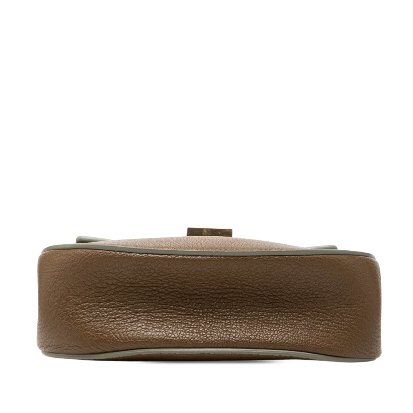 Chloé Mini Smooth and Grained Calfskin Drew Crossbody