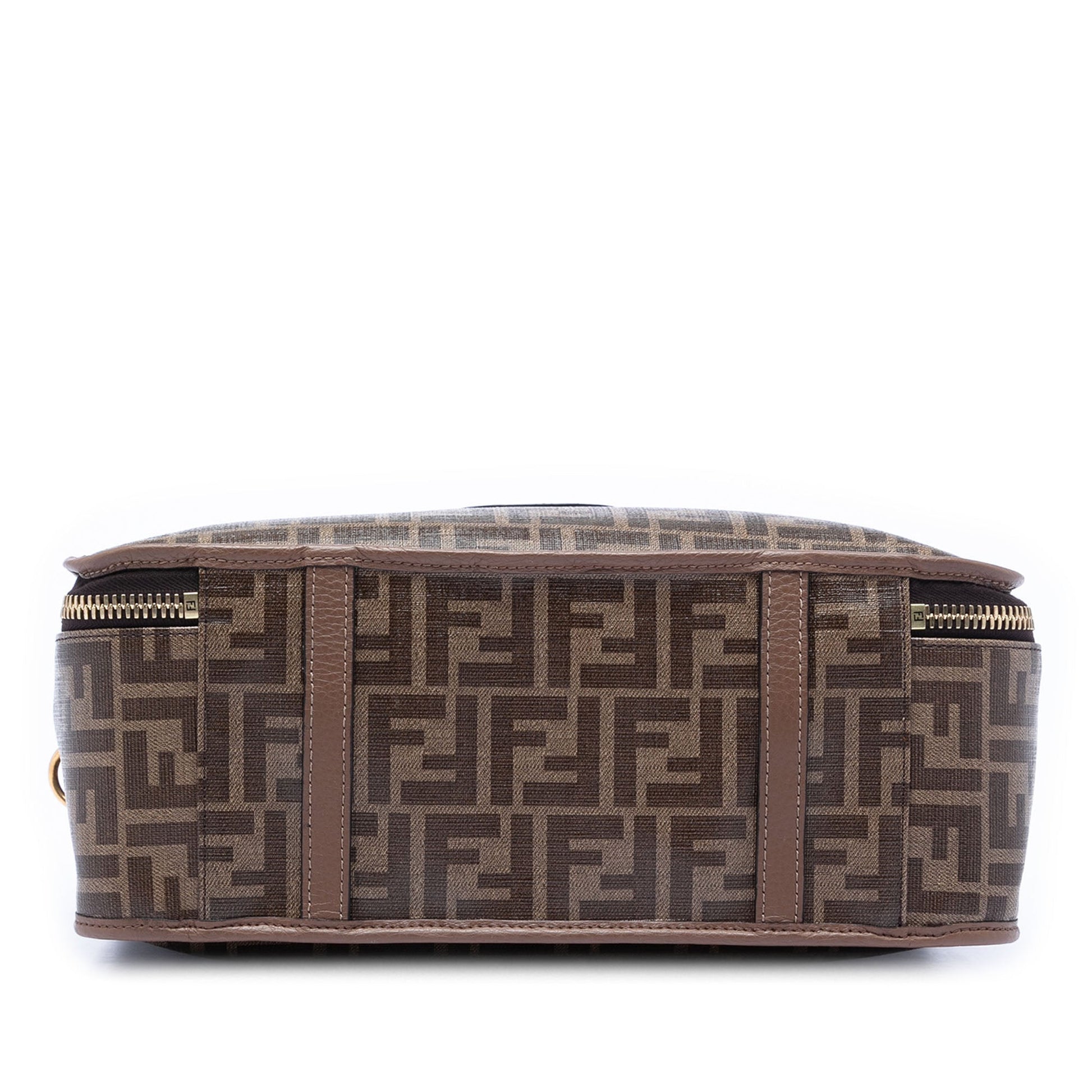 Fendi Zucca Coated Canvas Karligraphy Travel Bag