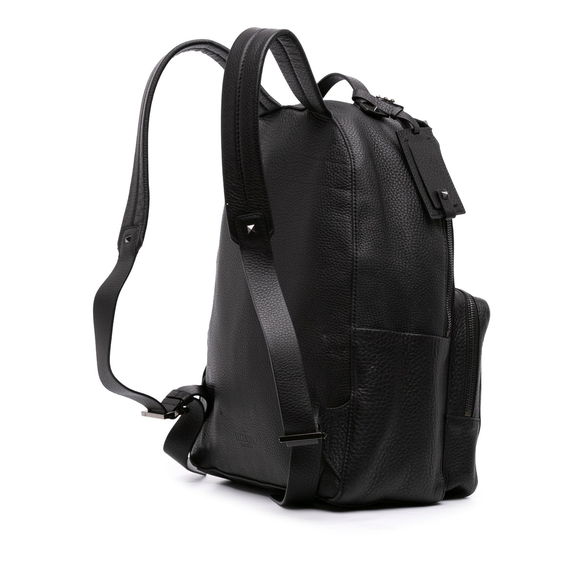 Valentino Grained Calfskin Rockstud Backpack
