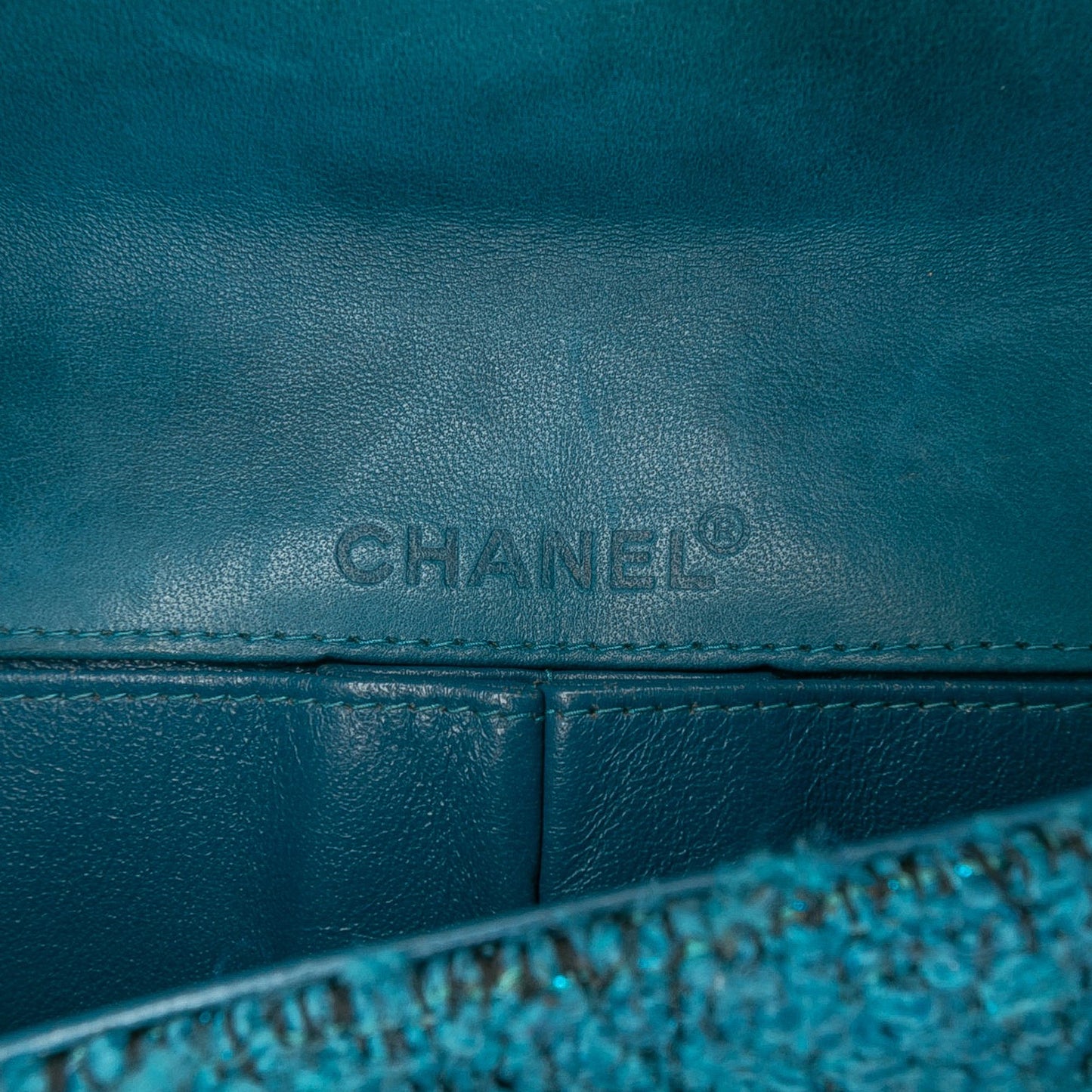 Chanel CC Tweed East West Flap