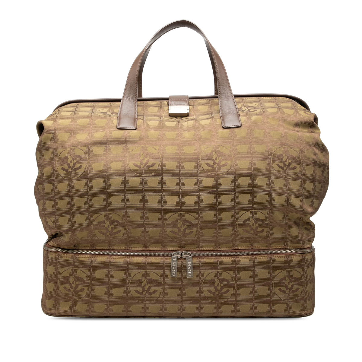 Chanel New Travel Line Nylon Frame Bag