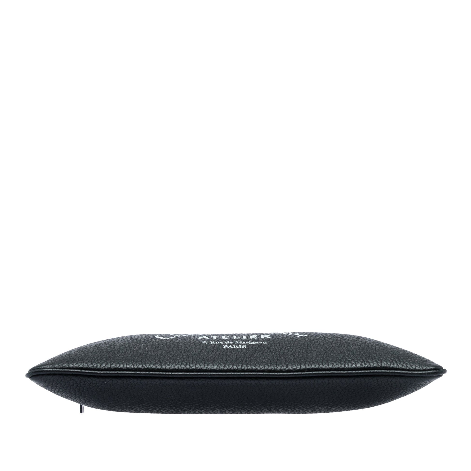Dior Grained Calfskin Atelier Clutch