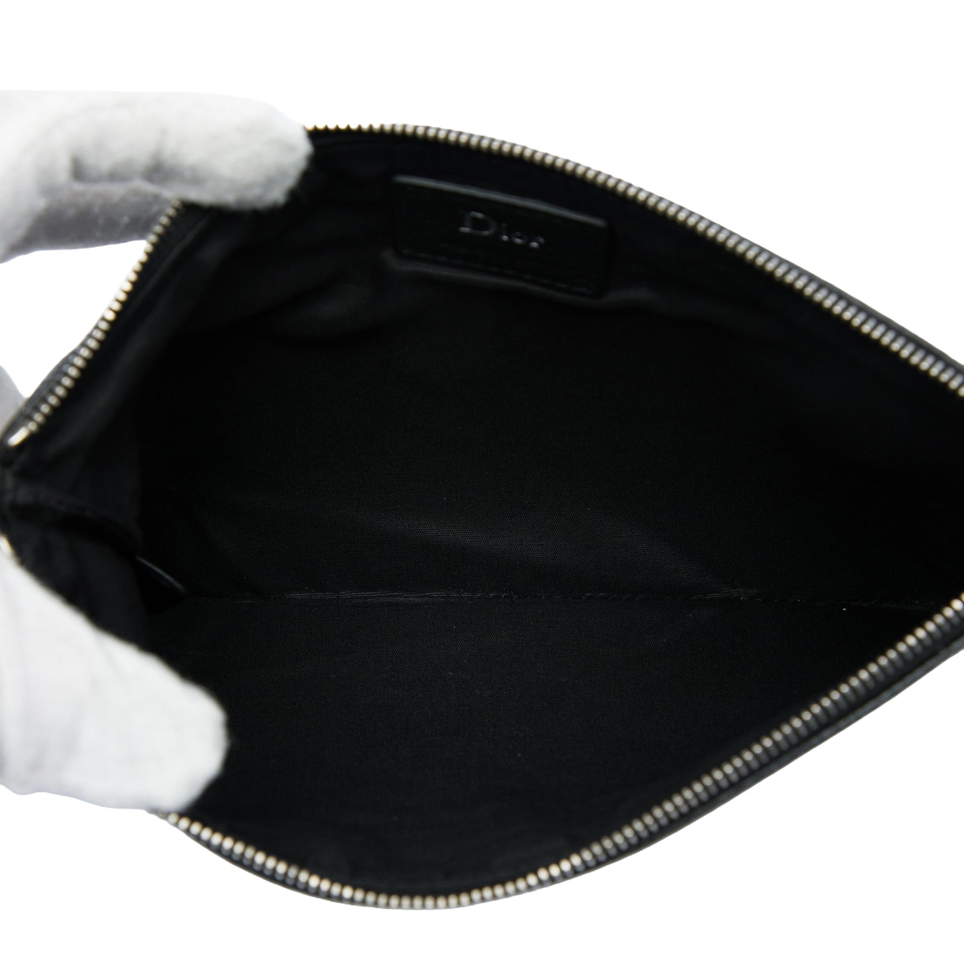 Dior Grained Calfskin Atelier Clutch