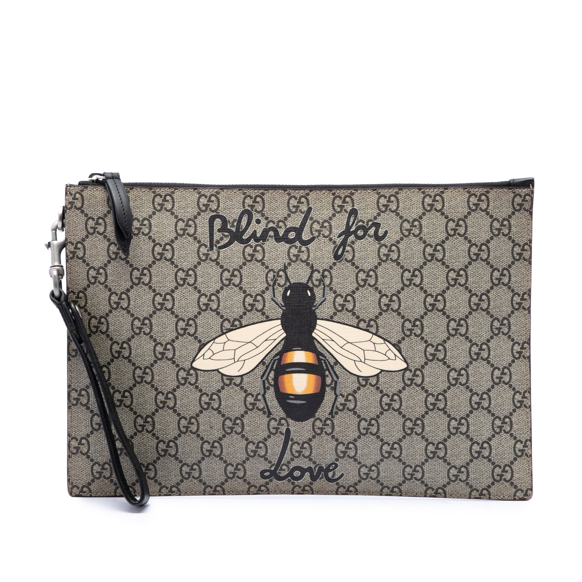Gucci GG Supreme Blind for Love Clutch